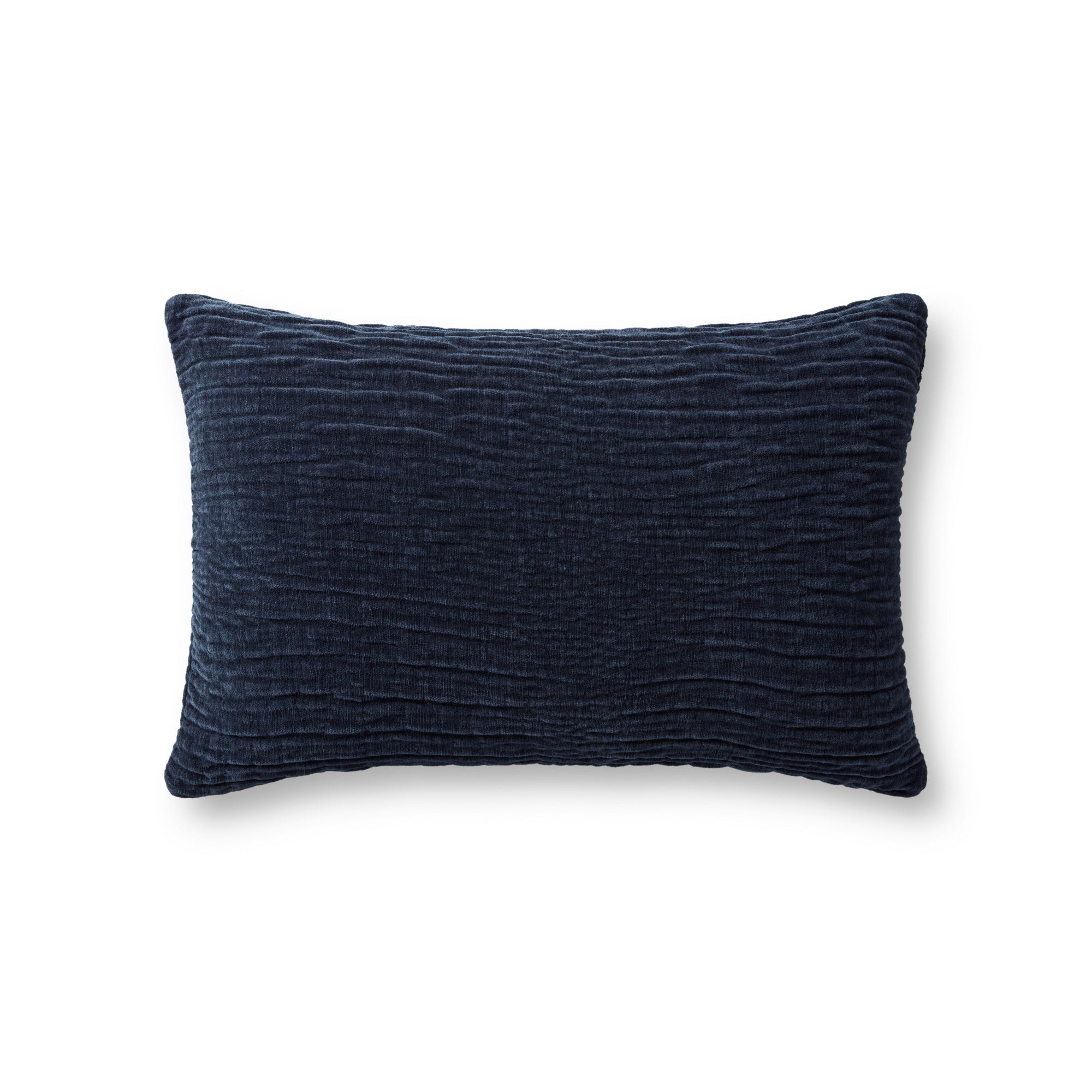 Loloi Navy Cover with Down Pillow