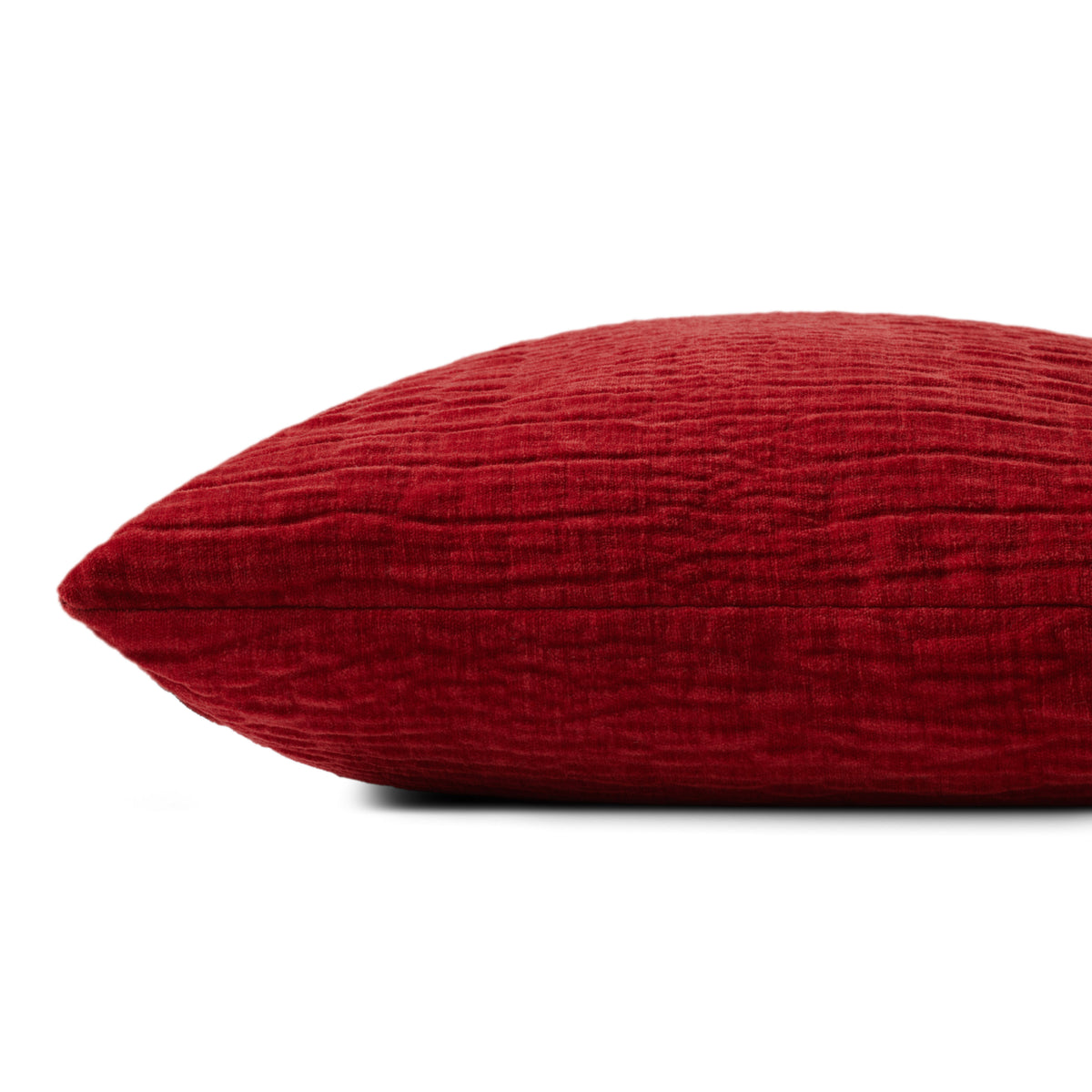 Loloi Red Cover Only Pillow by Loloi