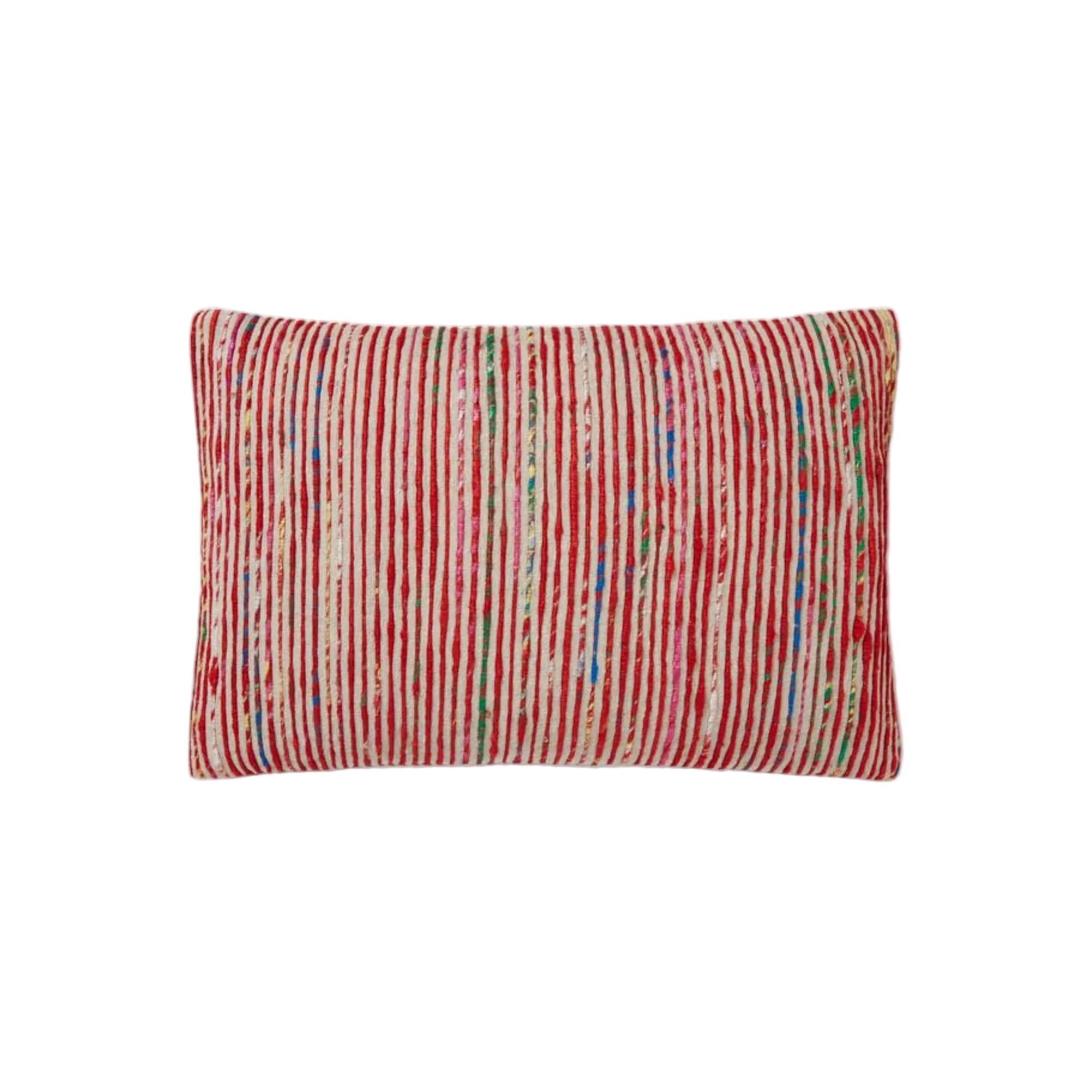 Loloi P0242 Red/Multi Cover Only Pillow