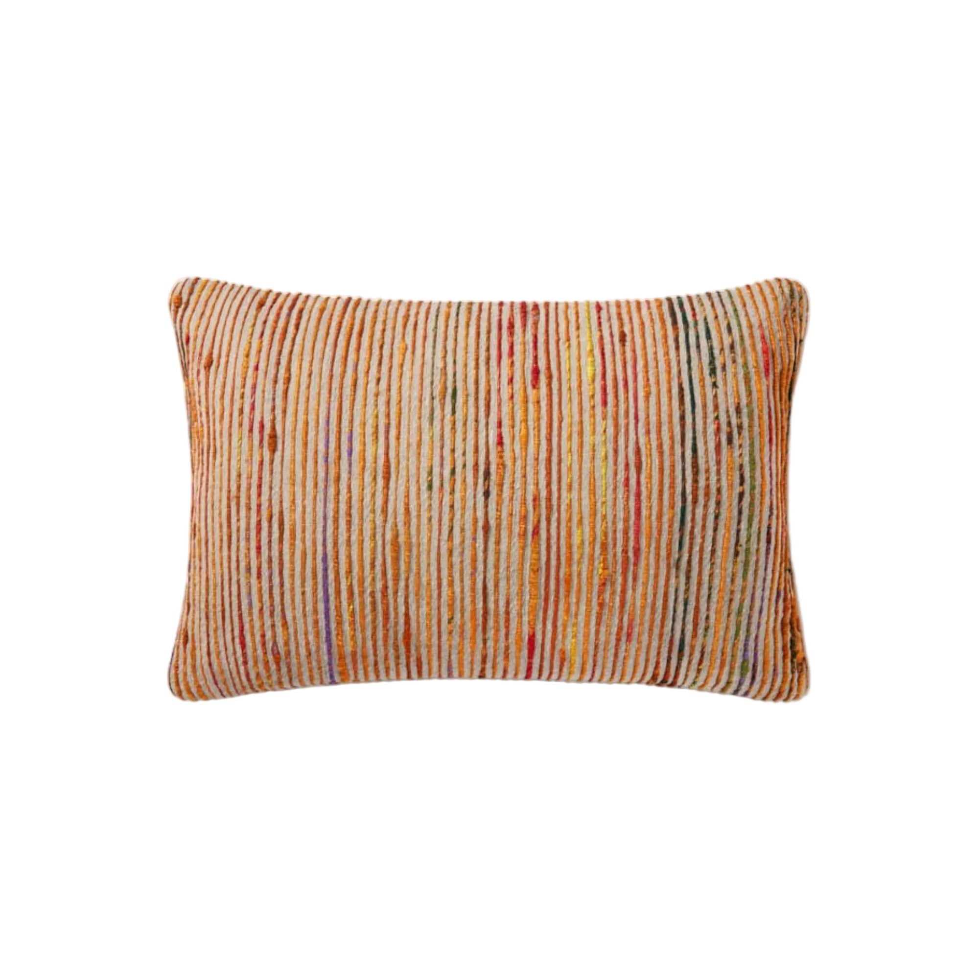Loloi P0242 Rust/Multi Cover Only Pillow