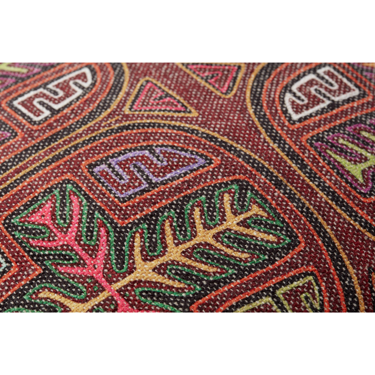 Loloi PLL0106 Berry/Multi 22" x 22" Cover Only Pillow by Loloi