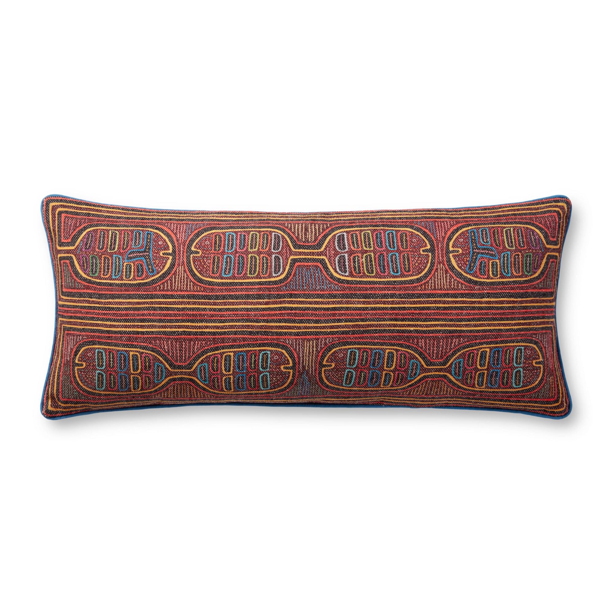 Loloi PLL0107 Berry/Multi 13" x 35" Cover Only Pillow