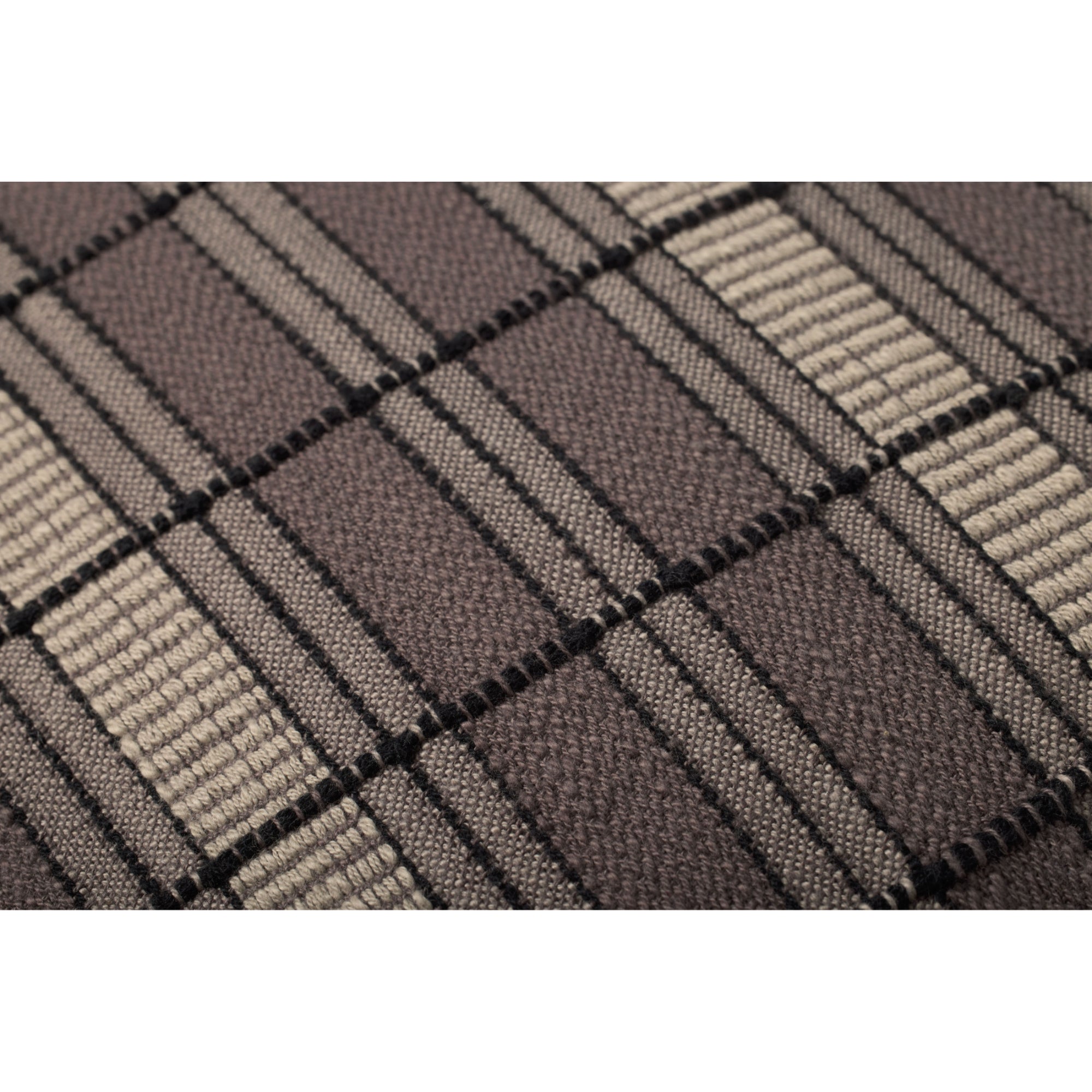 Brigette Romanek PBR0001 Brown/Beige 22'' x 22'' Cover Only Pillow