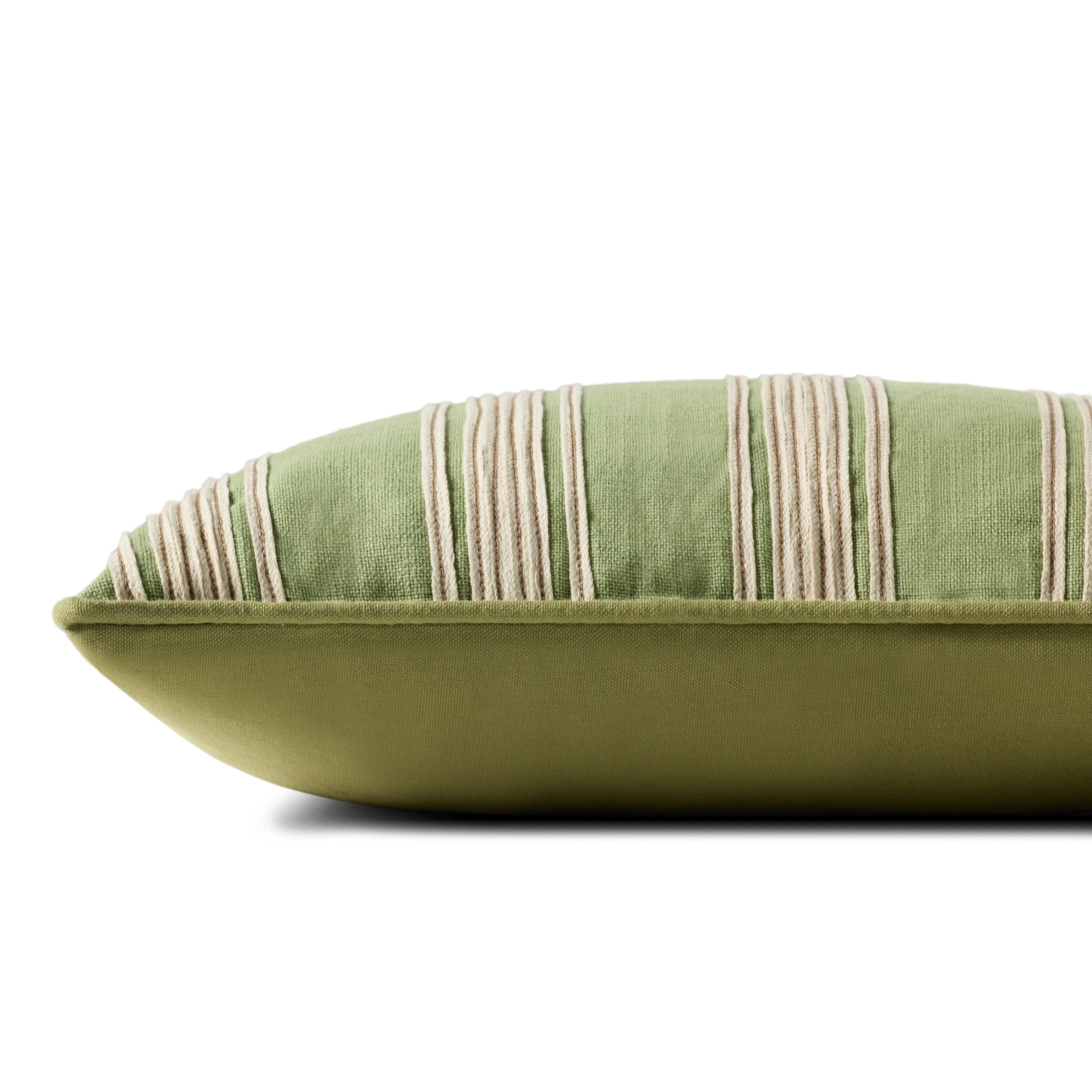 Chris Loves Julia x Loloi Verona Green 13" x 21" Pillow Cover Only