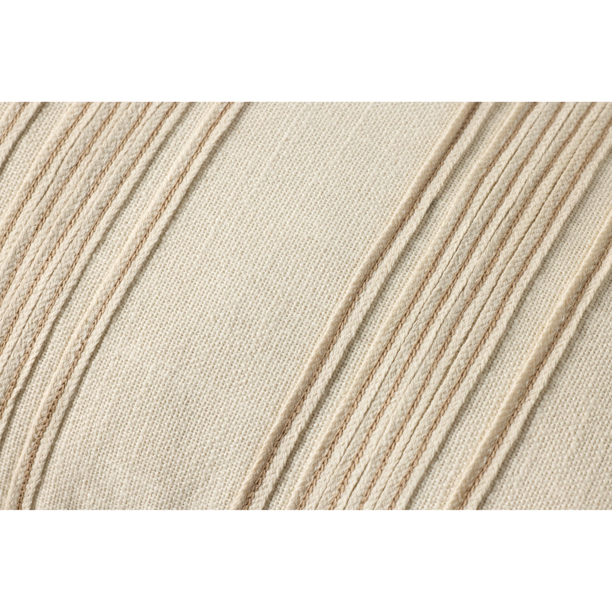 Chris Loves Julia x Loloi Verona Ivory 12" x 27" Pillow Cover Only