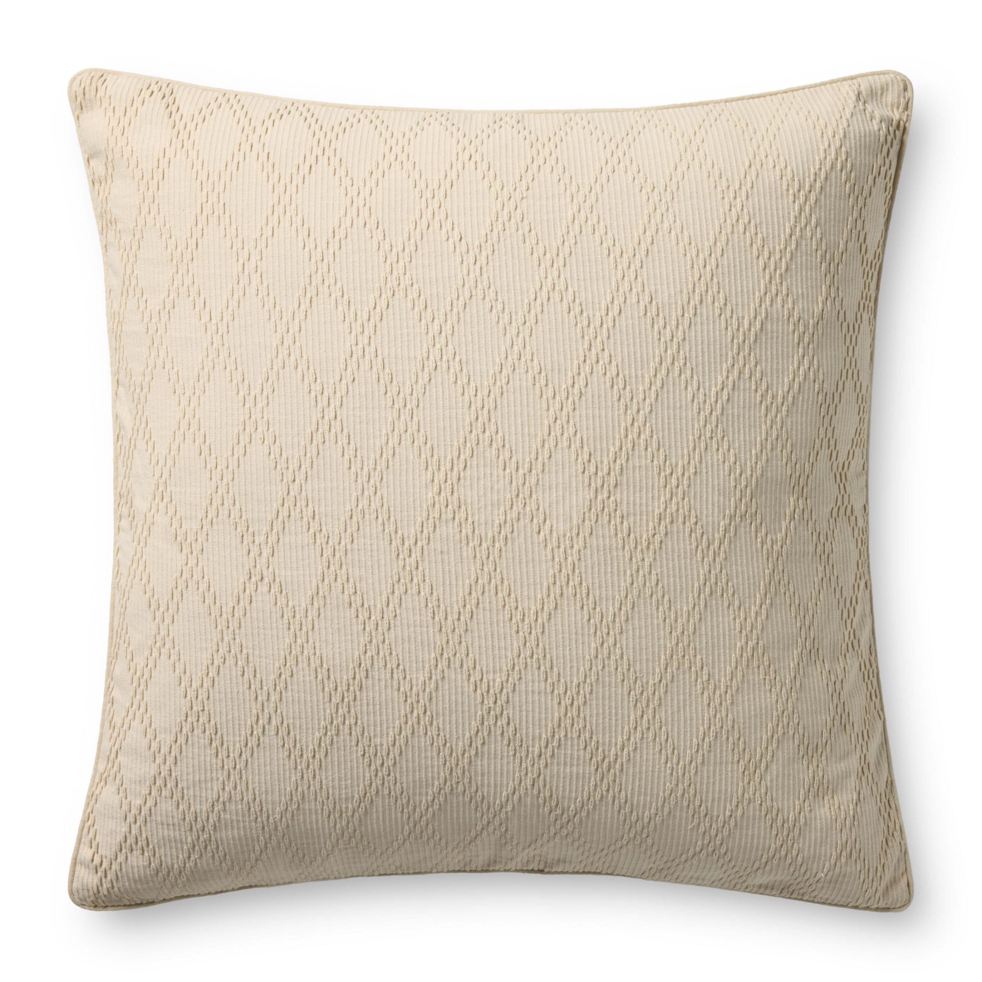 Chris Loves Julia x Loloi Cary 26" x 26" Pillow Cover Only