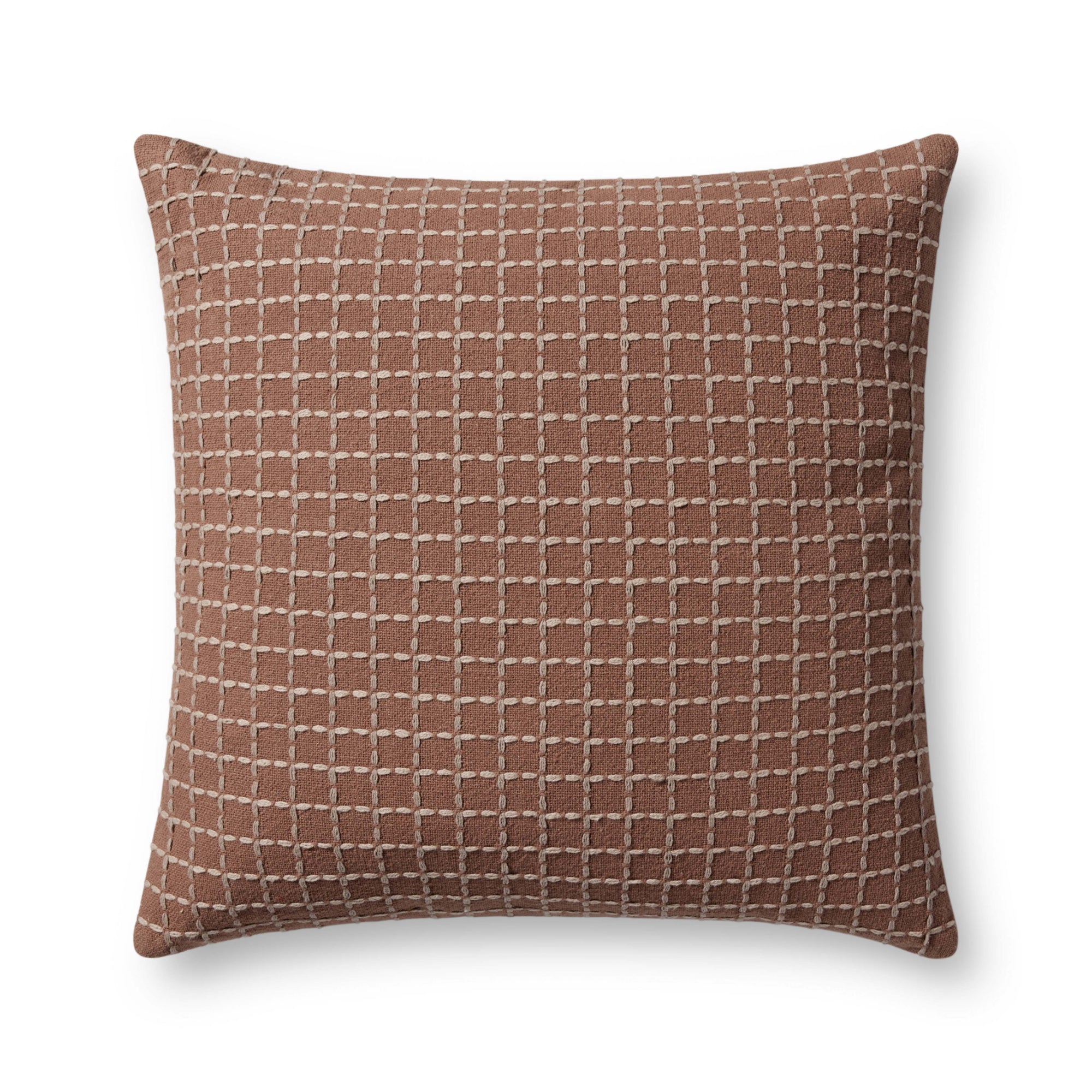 Jean Stoffer x Loloi PJS0017 Rose/Blush 22'' x 22'' Cover Only Pillow