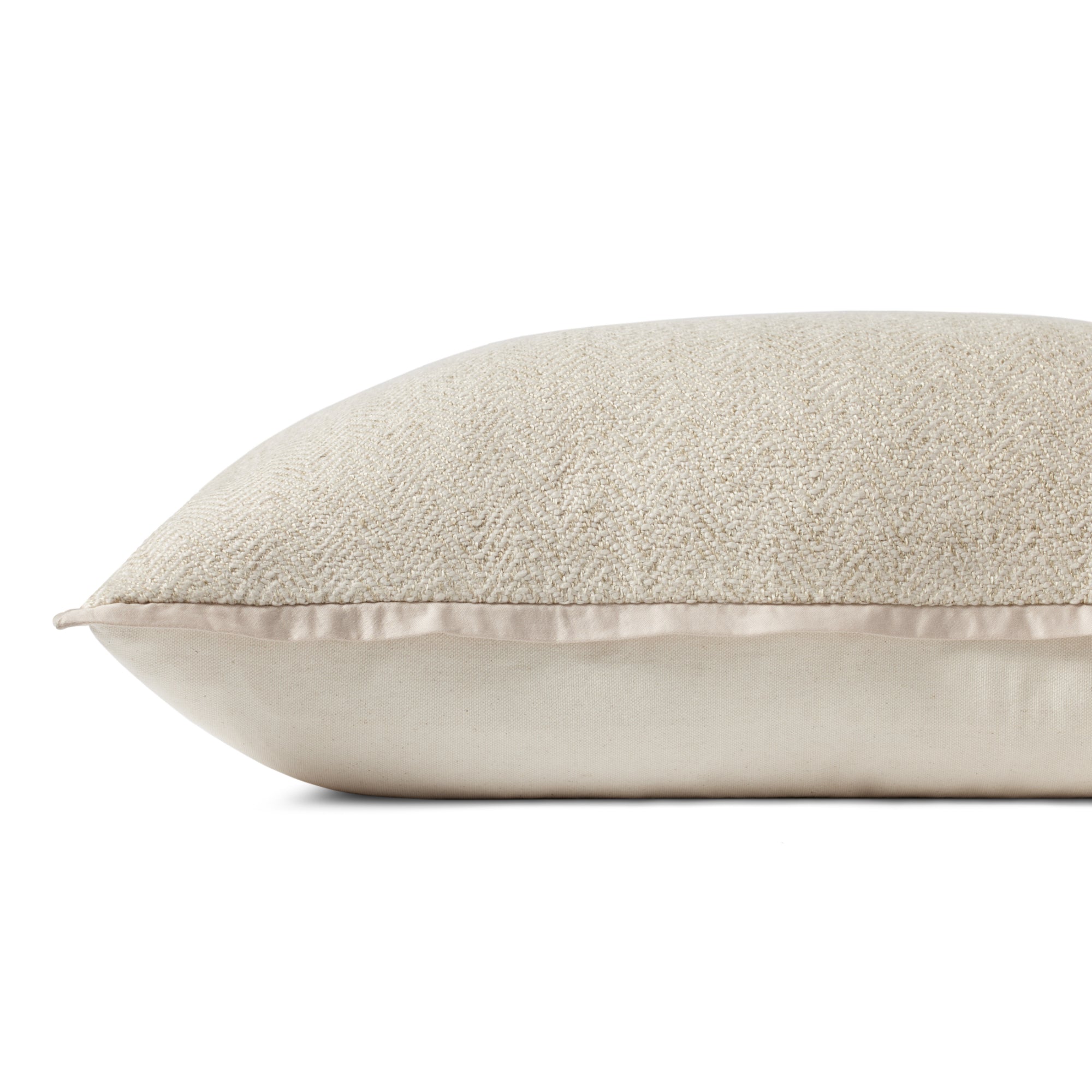 Jean Stoffer x Loloi PJS0018 Oatmeal 13'' x 35'' Cover Only Pillow