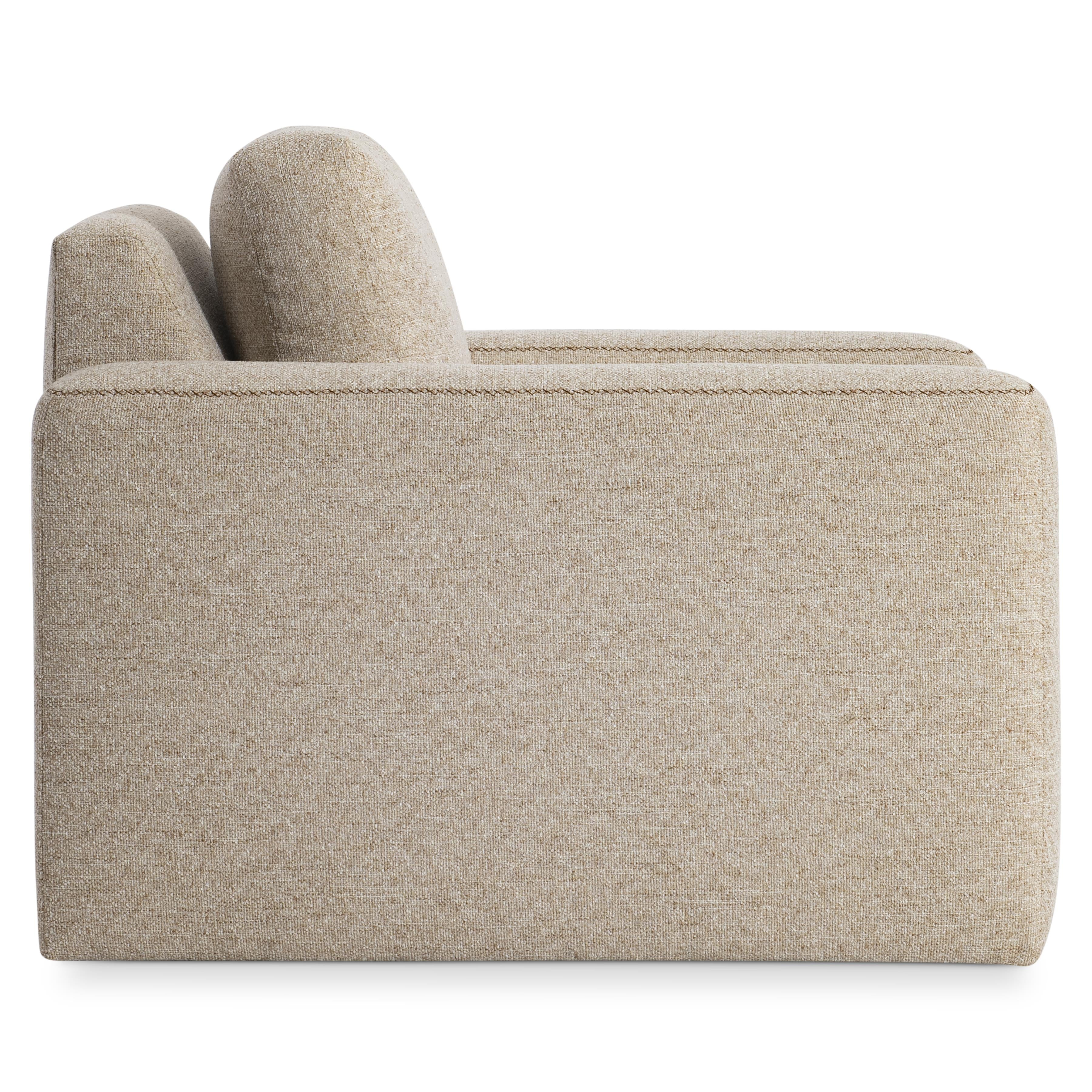 Vaughn Fabric Swivel Chair by Bernhardt