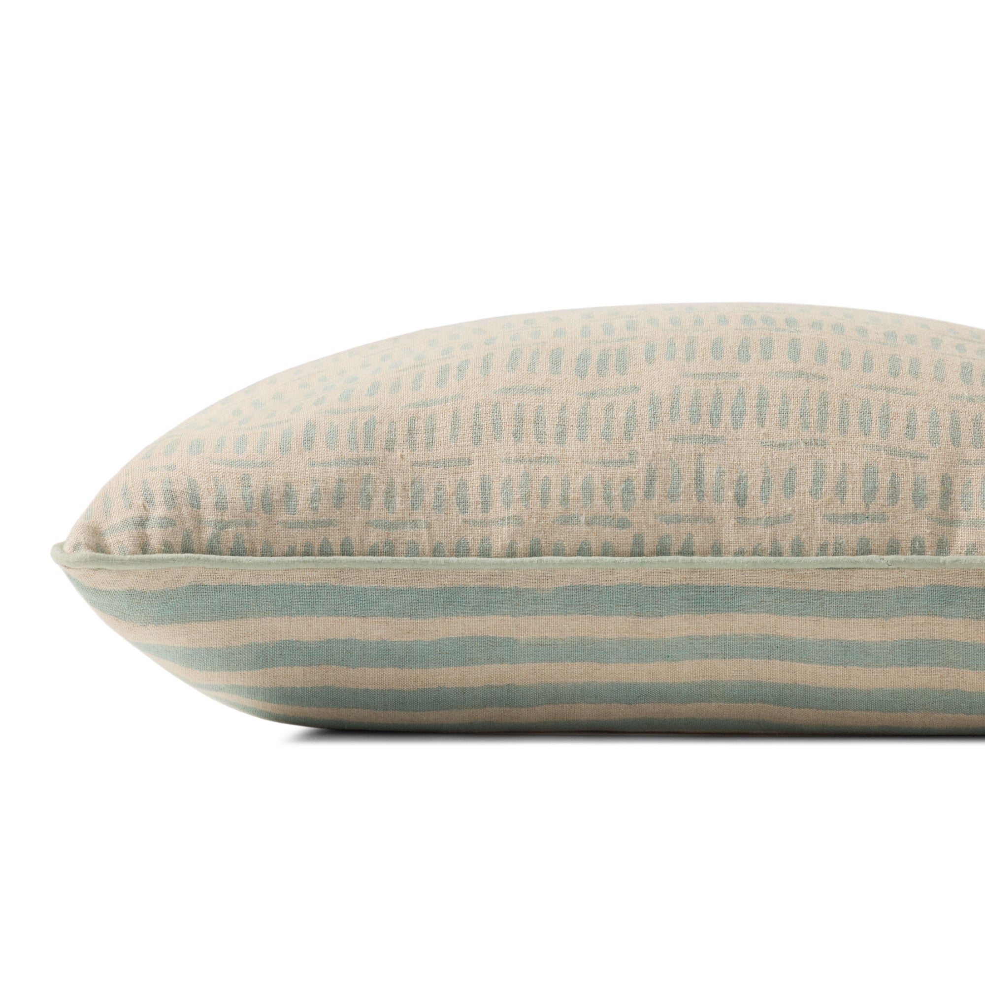 Loloi Light Blue 13'' x 21'' Cover with Poly Pillow