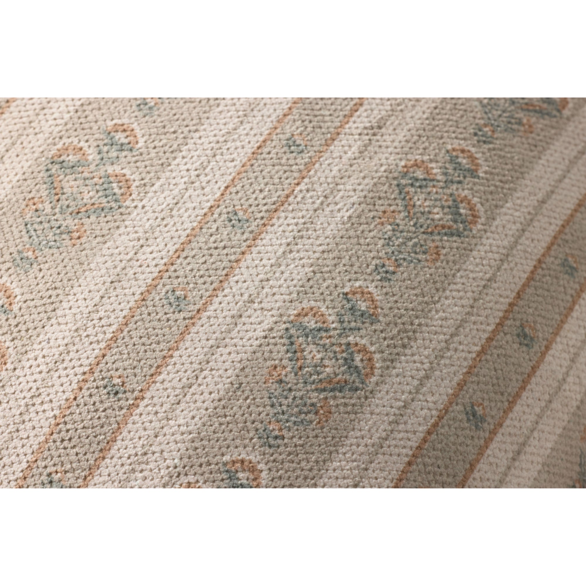 Chris Loves Julia x Loloi Liesel Ivory/Multi 20" x 20" Pillow Cover Only