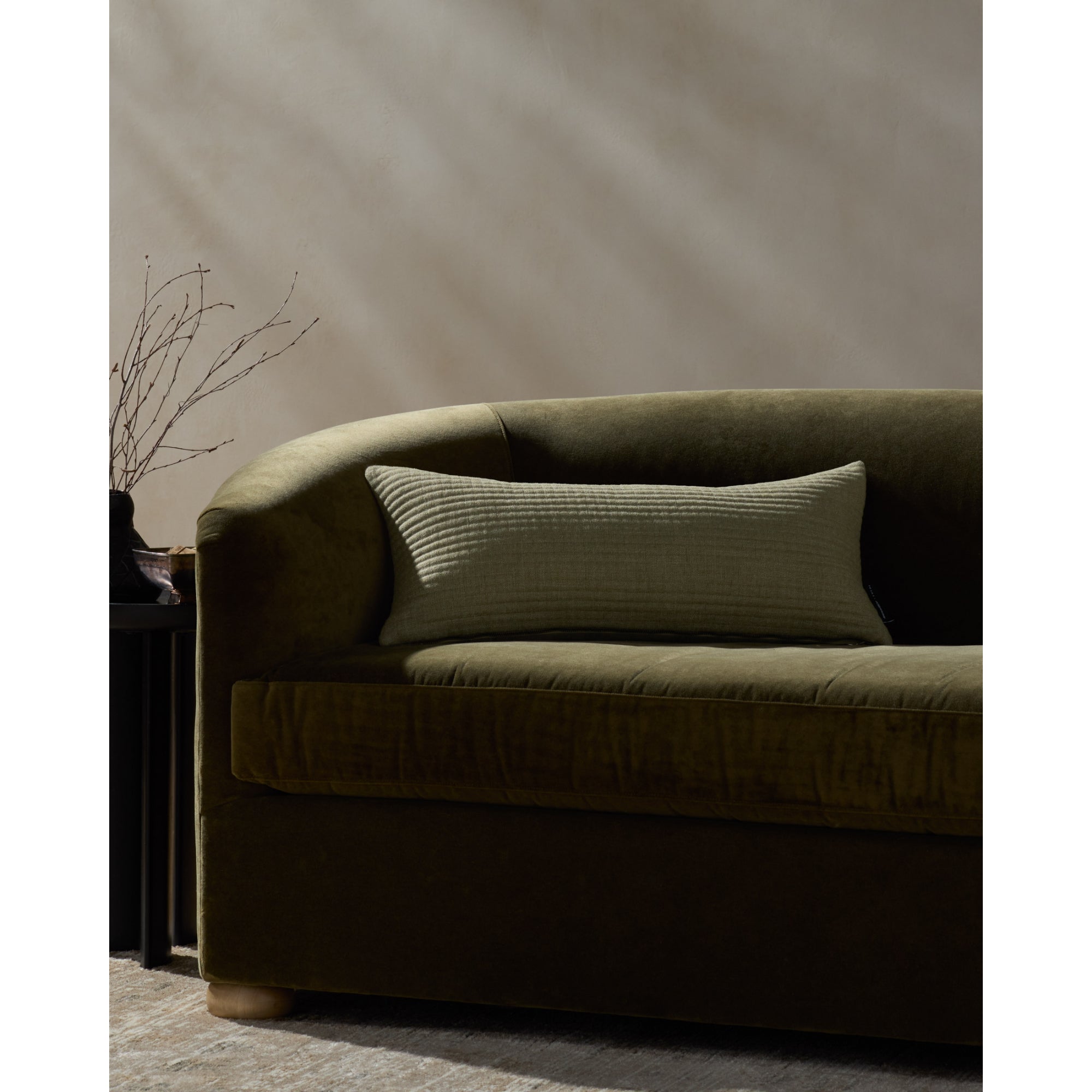 Jeremiah Brent x Loloi Christopher 12'' x 27'' Pillow Cover with Down