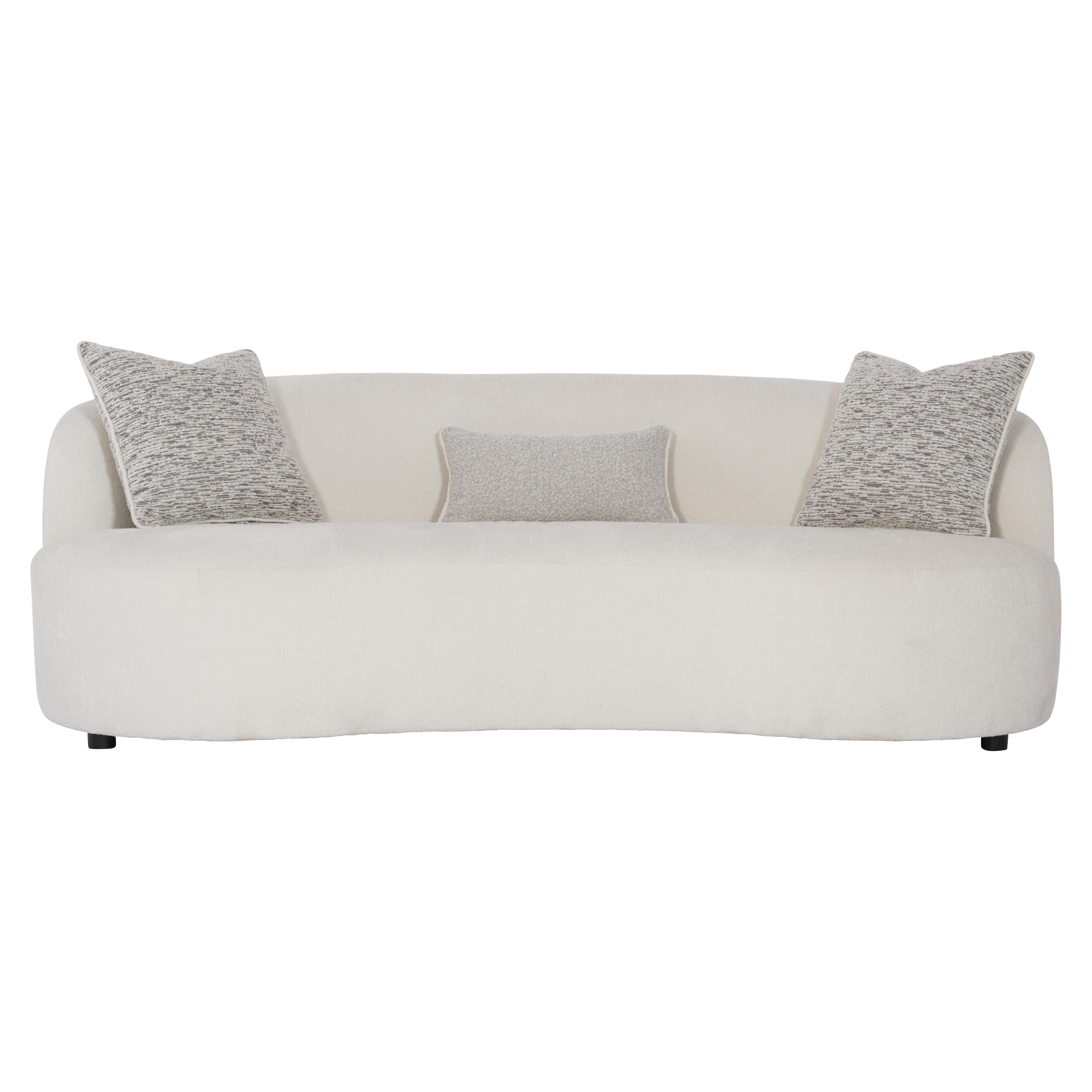 Elle Fabric Sofa with Pillows by Bernhardt