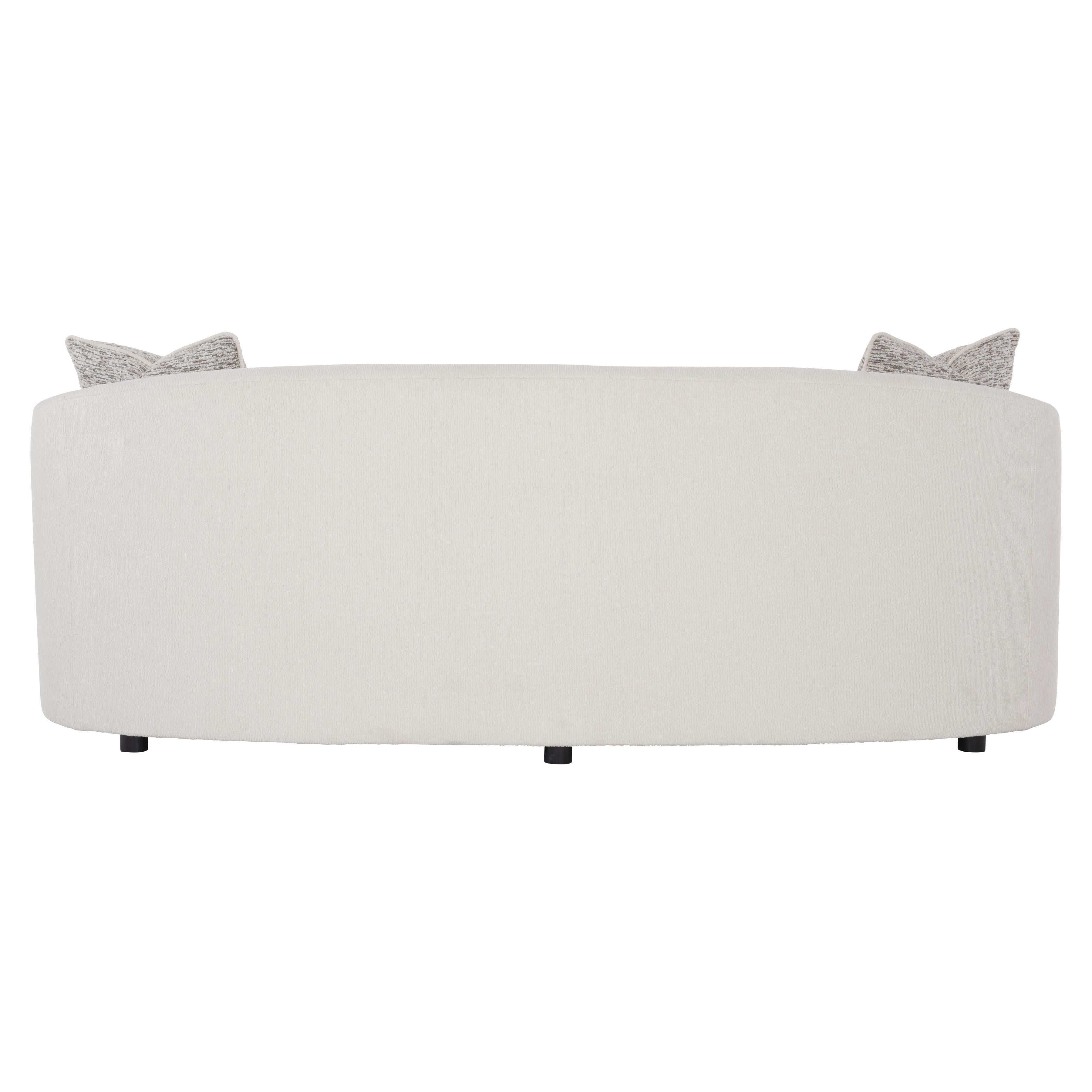 Elle Fabric Sofa with Pillows by Bernhardt
