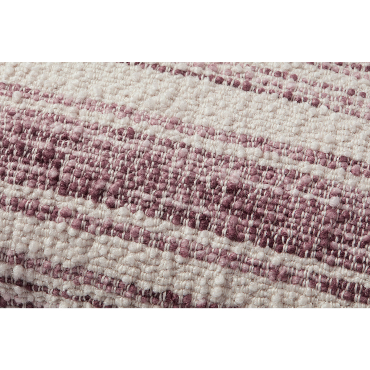 Chris Loves Julia x Loloi PCJ0002 Burgundy/Ivory 13" x 21" Pillow