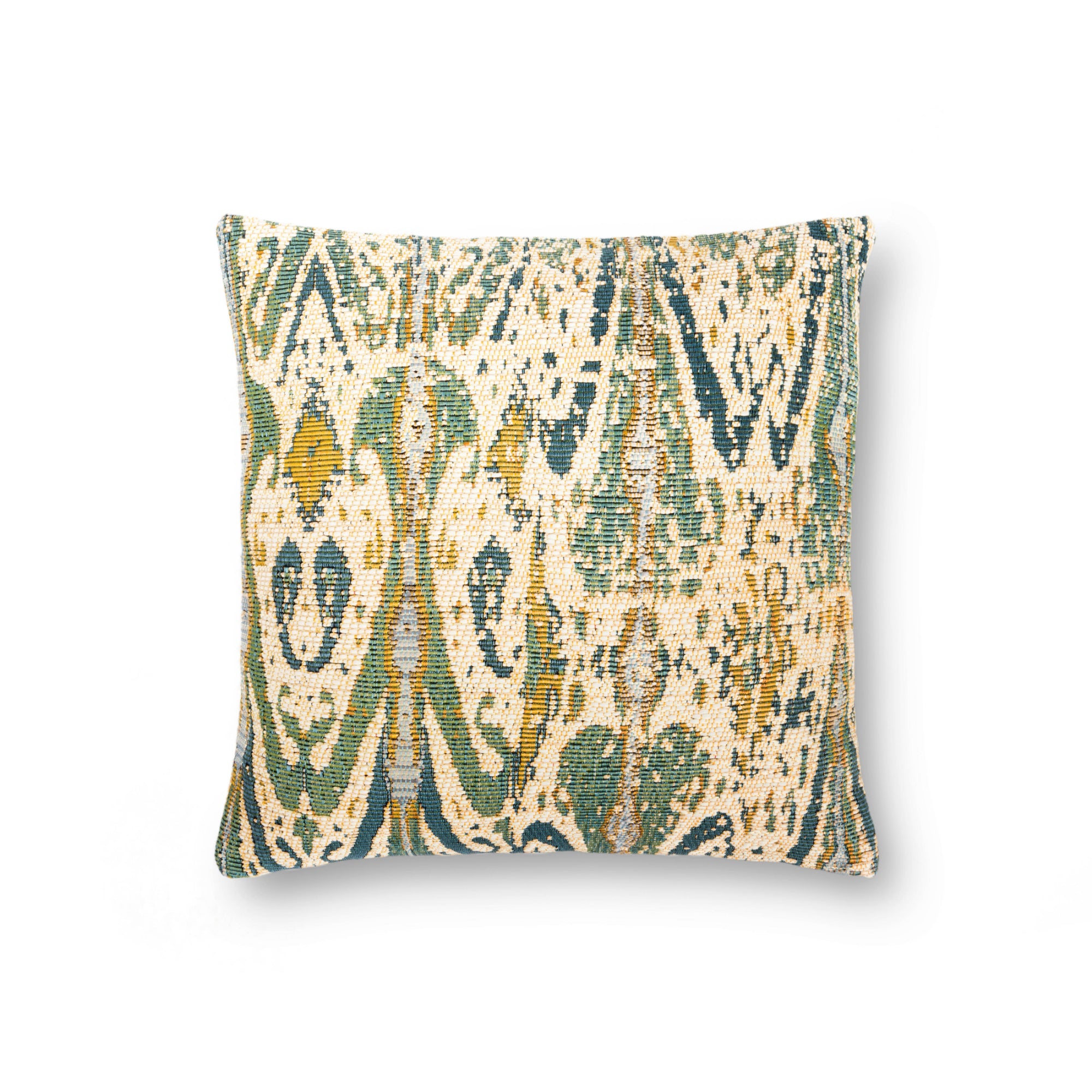Loloi P0878 Green/Multi 18" x 18" Cover Only Pillow