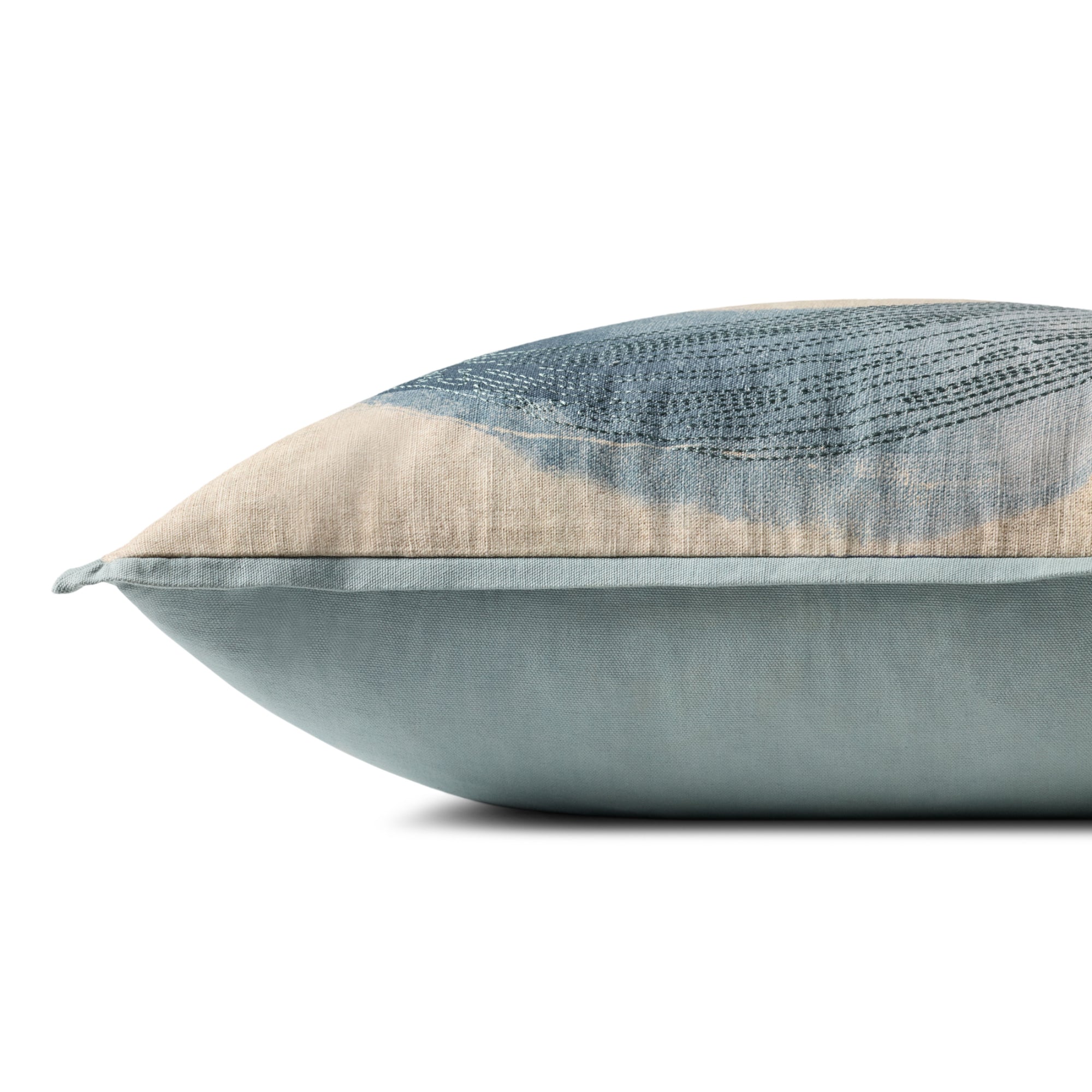 Brigette Romanek x Loloi Blue 20" x 20" Cover Only Pillow