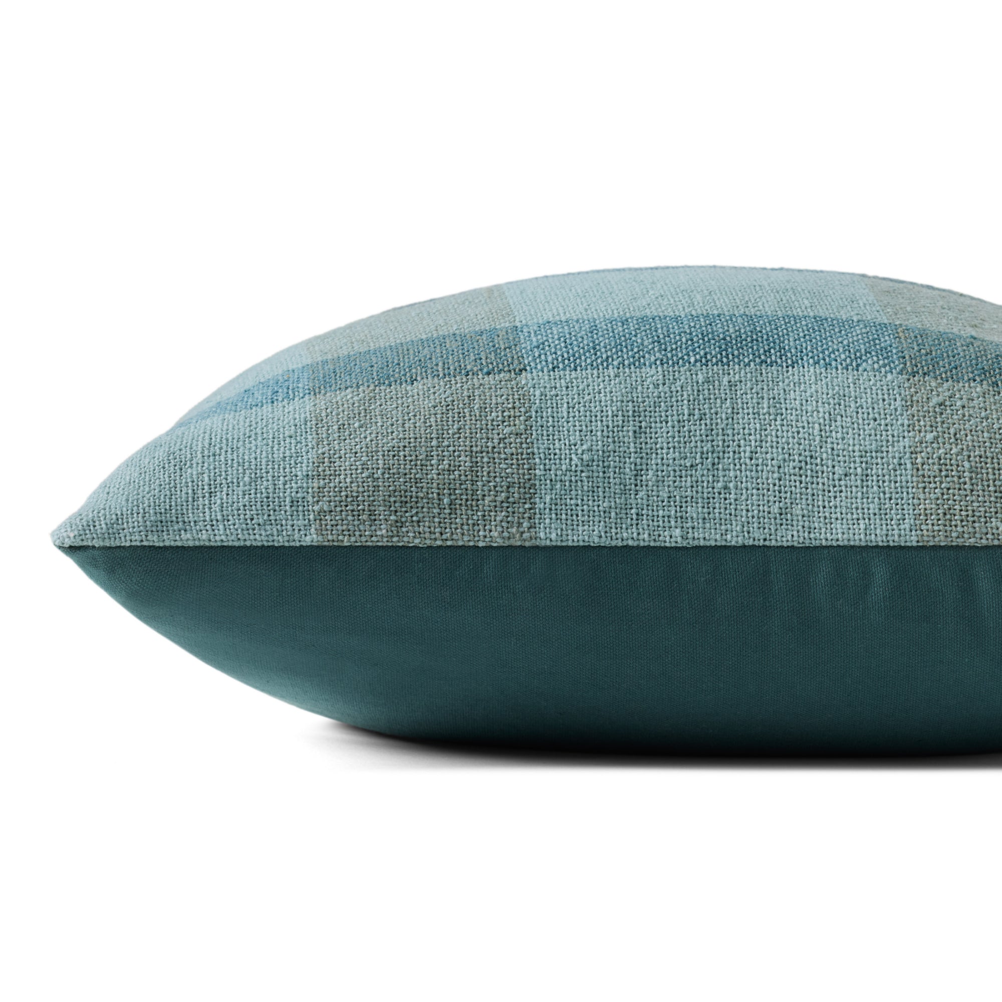 Chris Loves Julia x Loloi Andi Blue/Multi 18" x 18" Pillow Cover Only