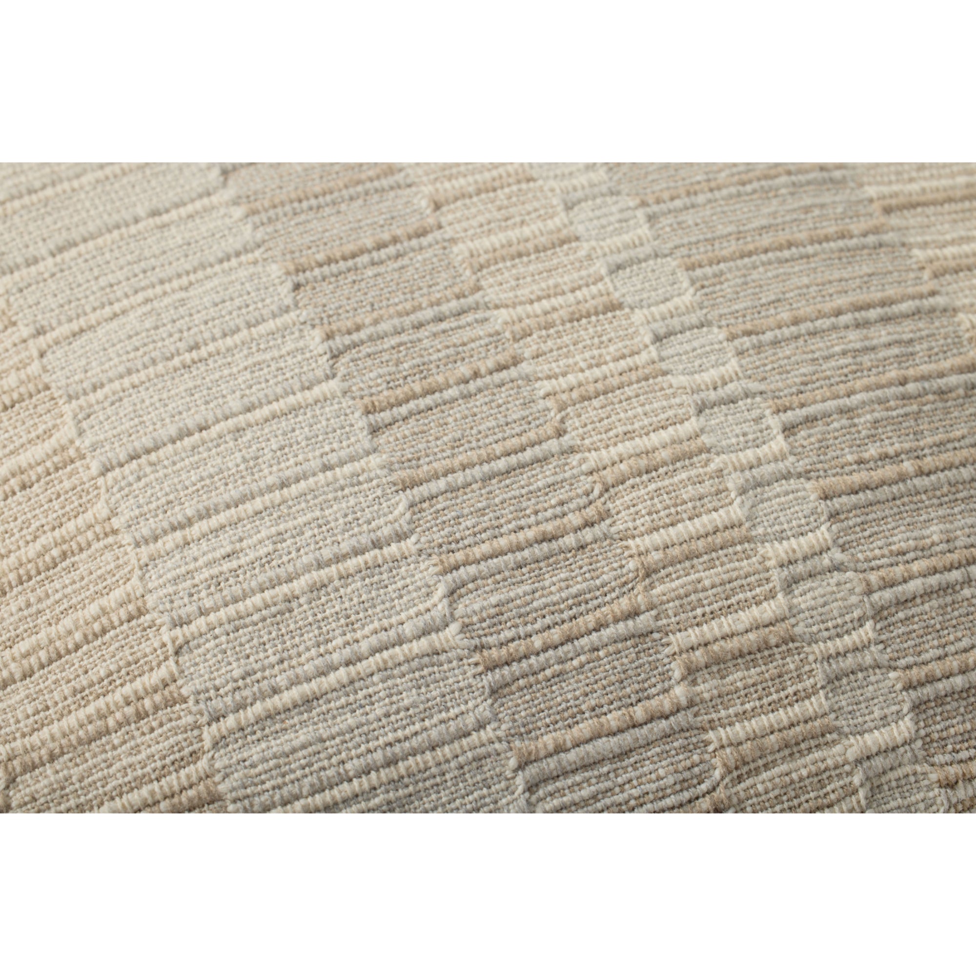 Brigette Romanek PBR0002 Natural/Ivory 22'' x 22'' Cover Only Pillow