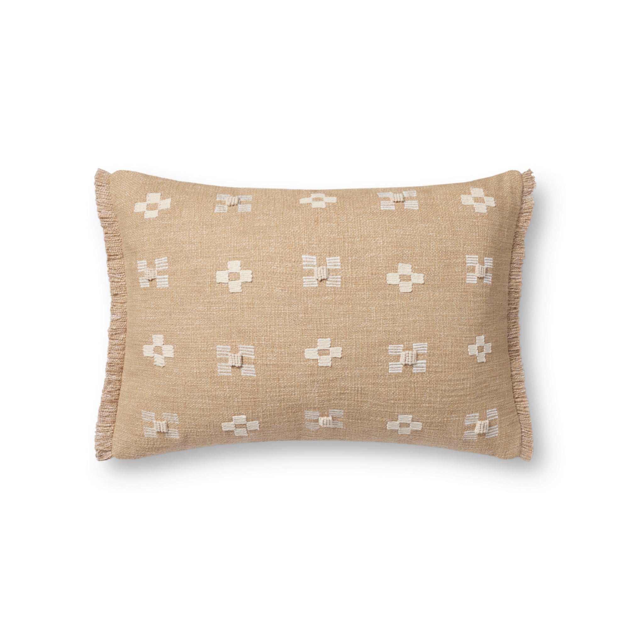 Loloi PLL0122 Natural 13" x 21" Cover Only Pillow