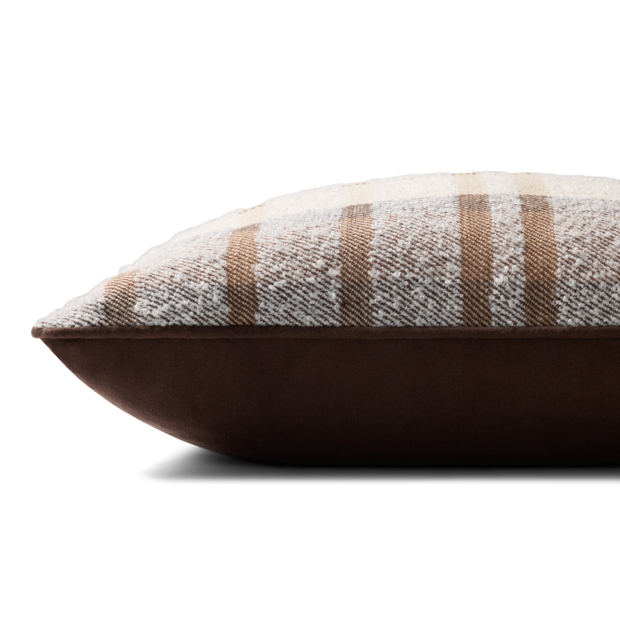 Loloi Brown/Multi 20'' x 20'' Cover with Down Pillow