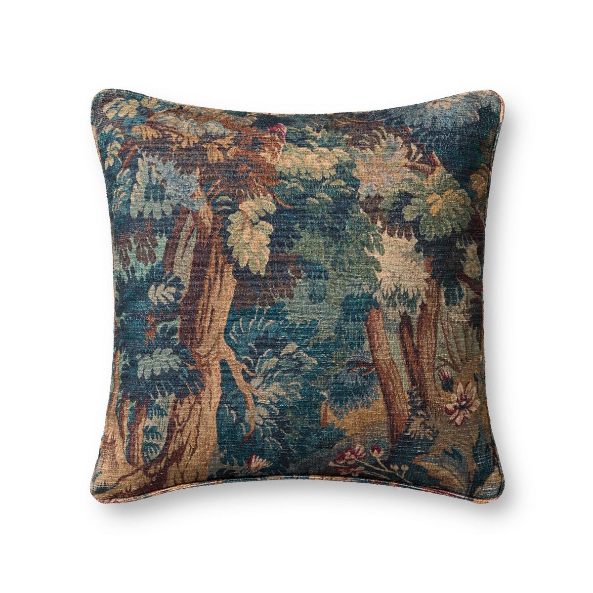Loloi PLL0215 Green/Multi 20" x 20" Cover Only Pillow