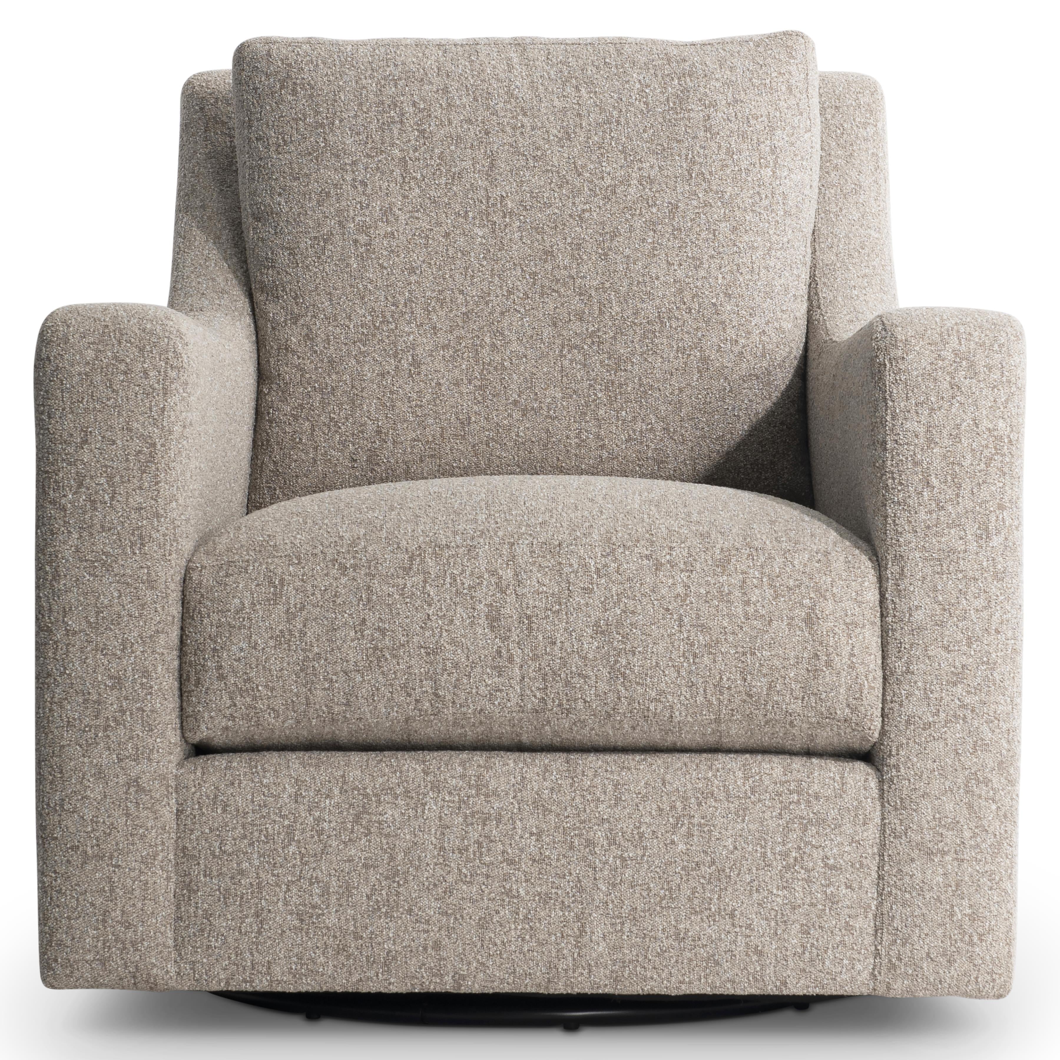 Ventura Fabric Swivel Chair by Bernhardt