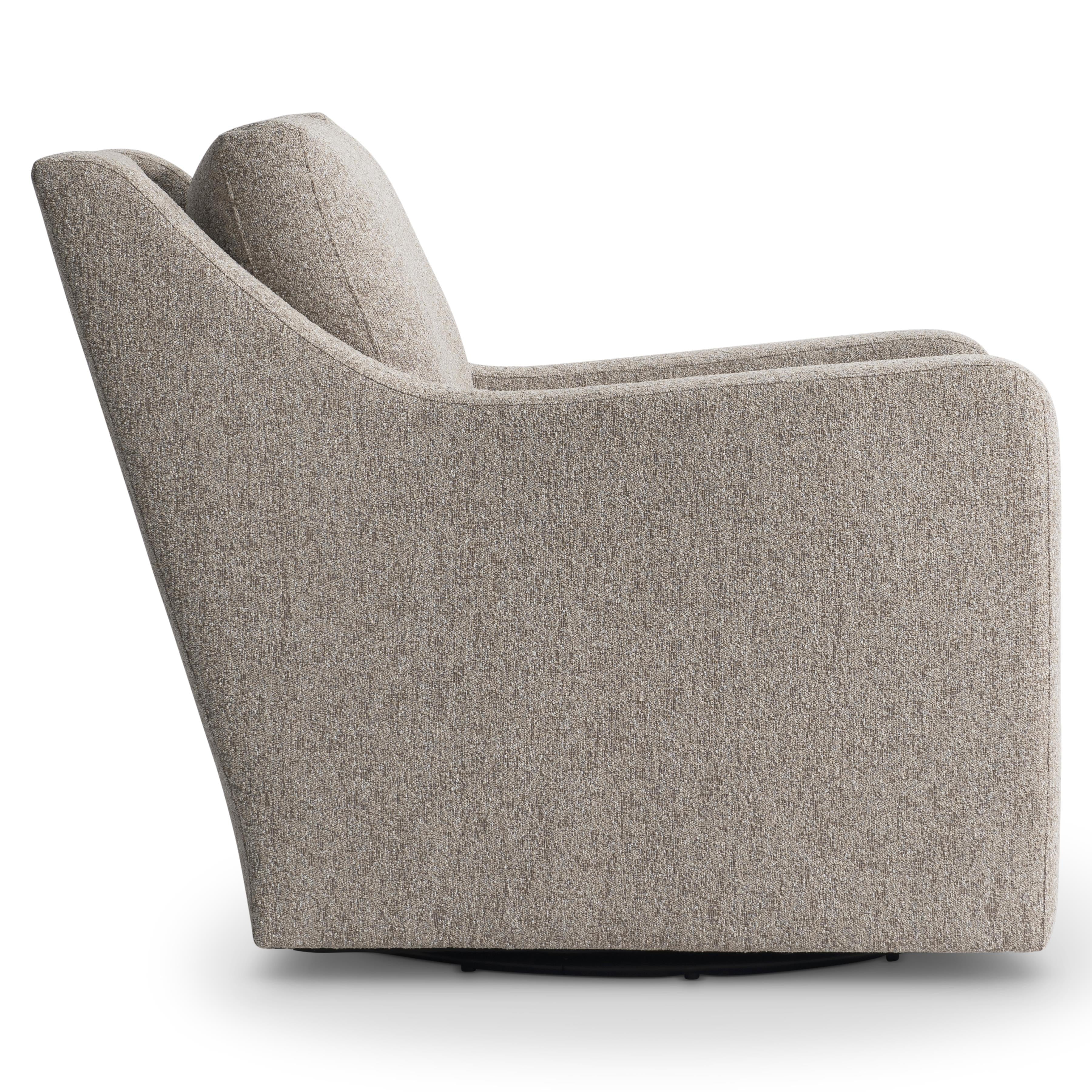 Ventura Fabric Swivel Chair by Bernhardt