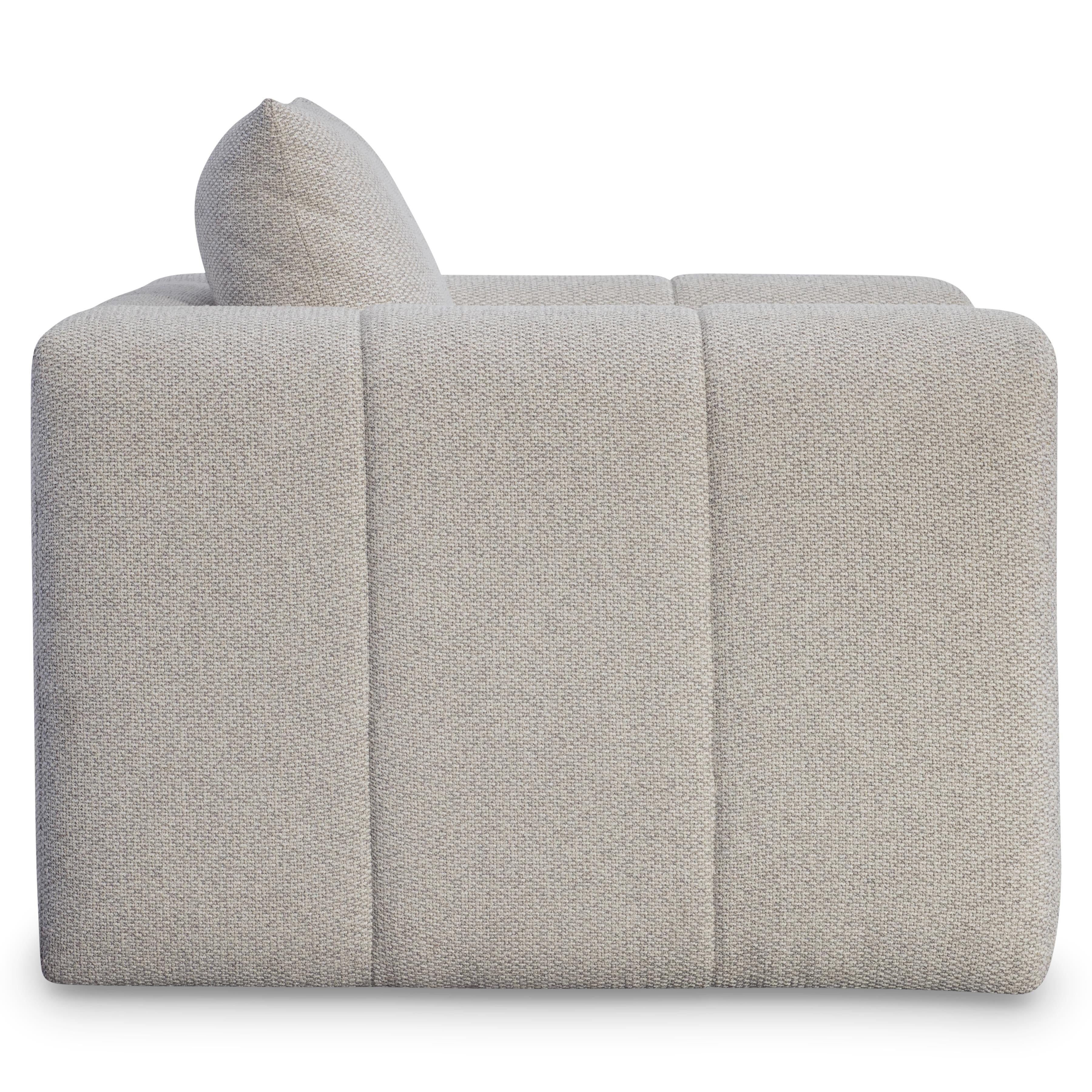 Vista Fabric Swivel Chair by Bernhardt
