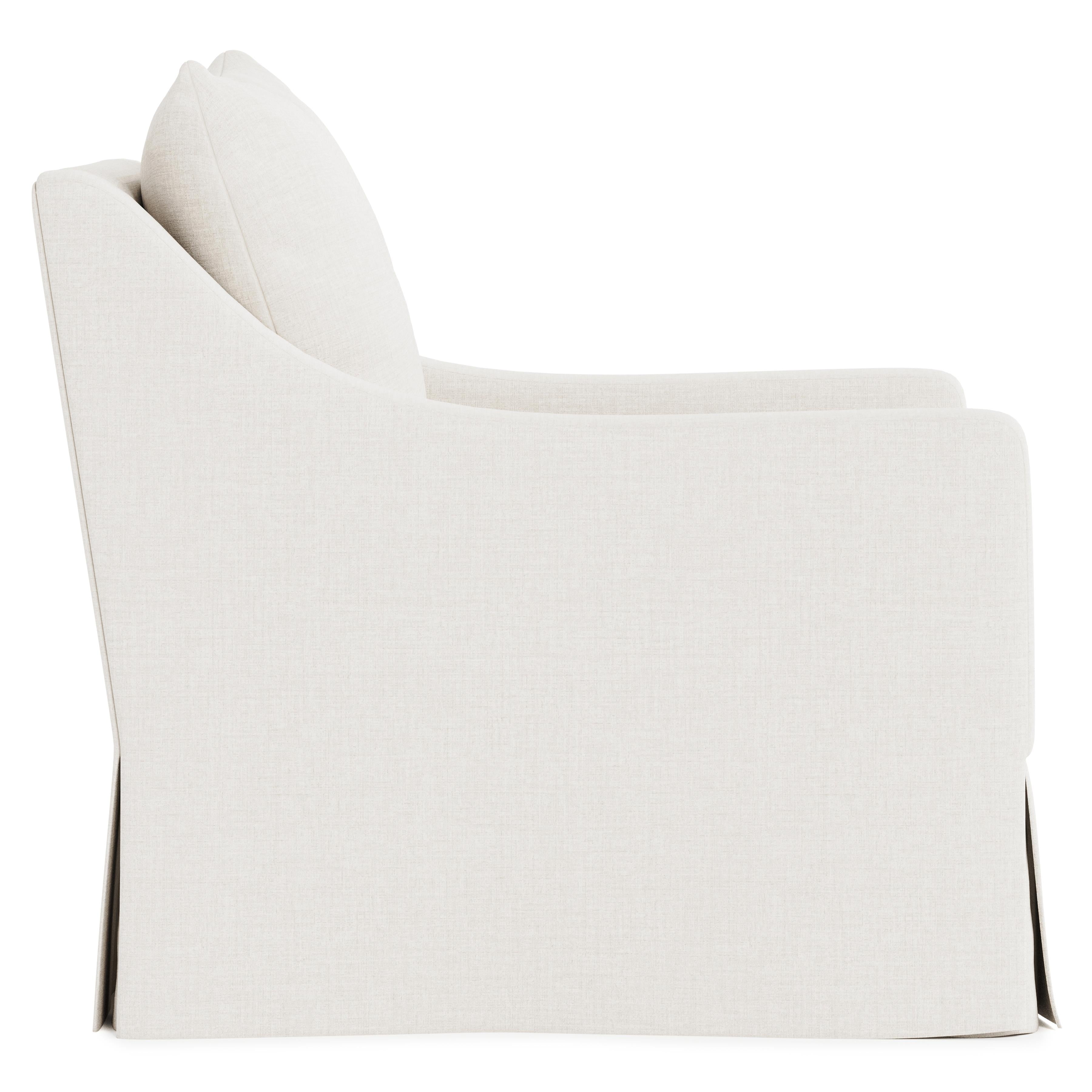 Grace Fabric Swivel Chair by Bernhardt