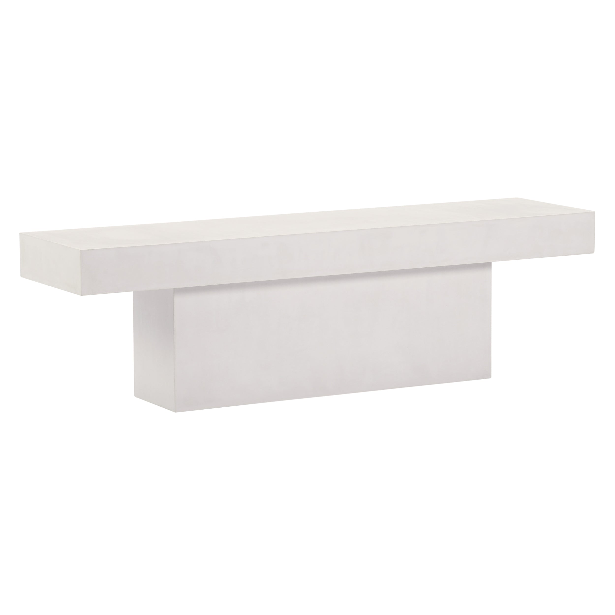 T-Bench Concrete Dining Bench