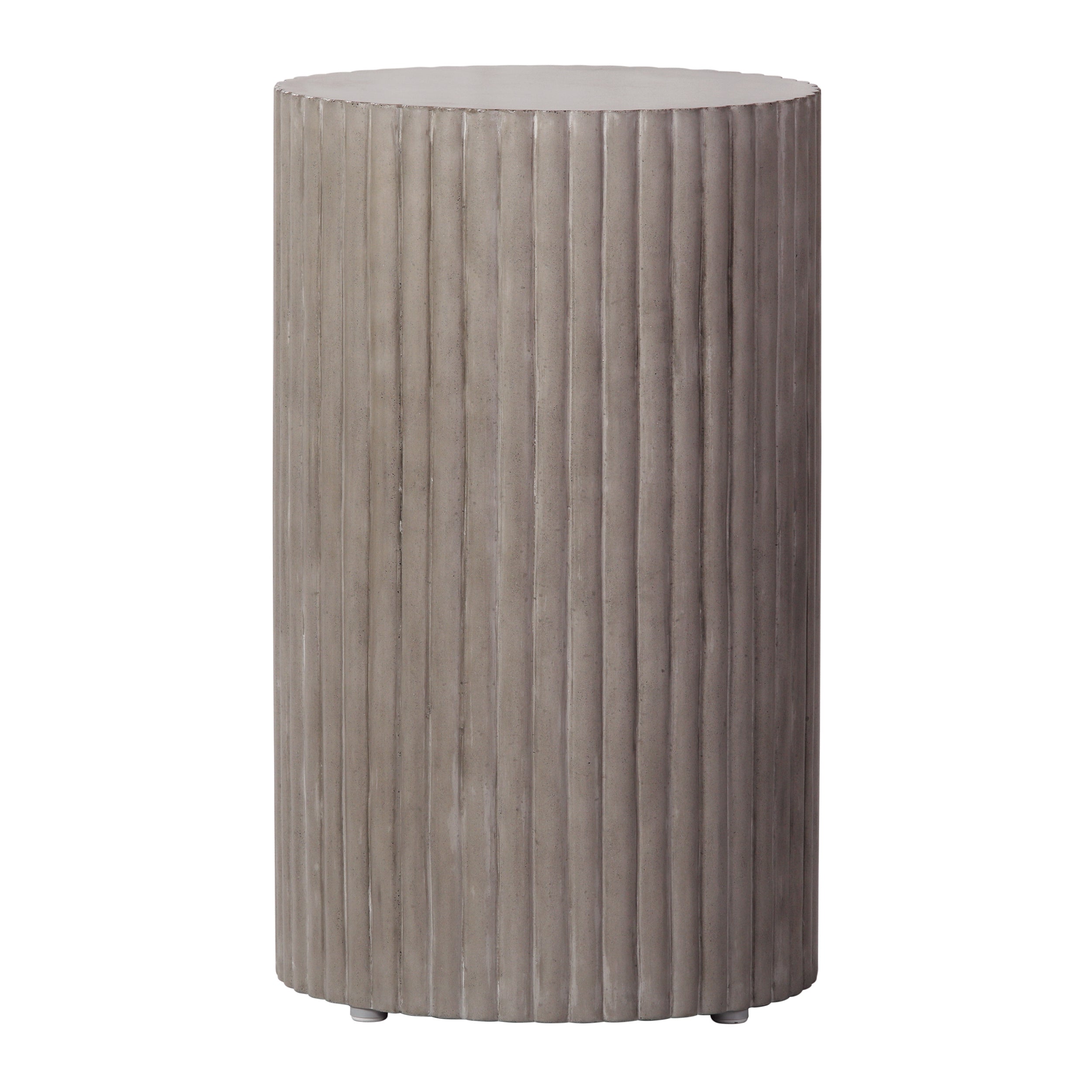 Scallop Tall Accent Table