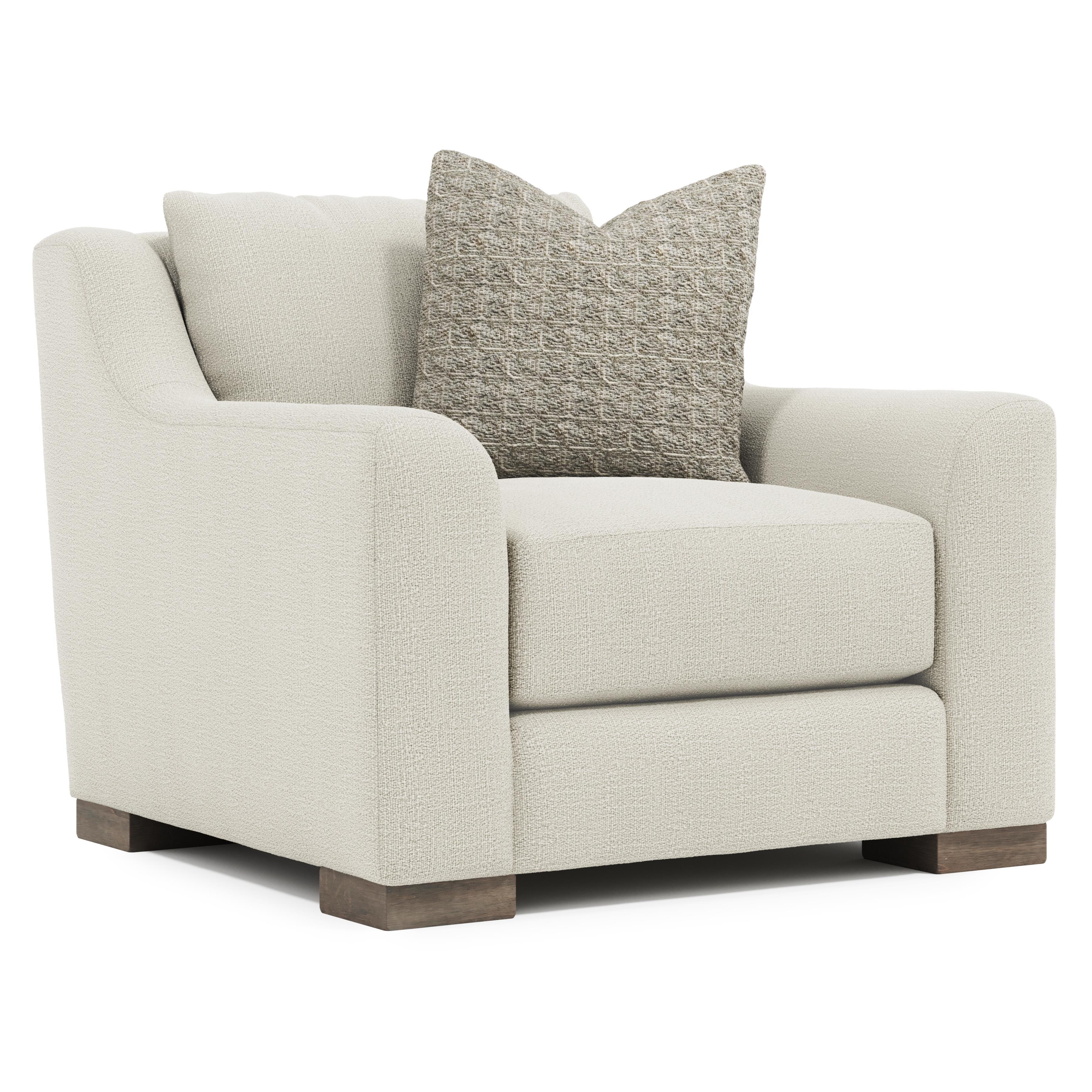 Gabi Boucle Fabric Chair by Bernhardt