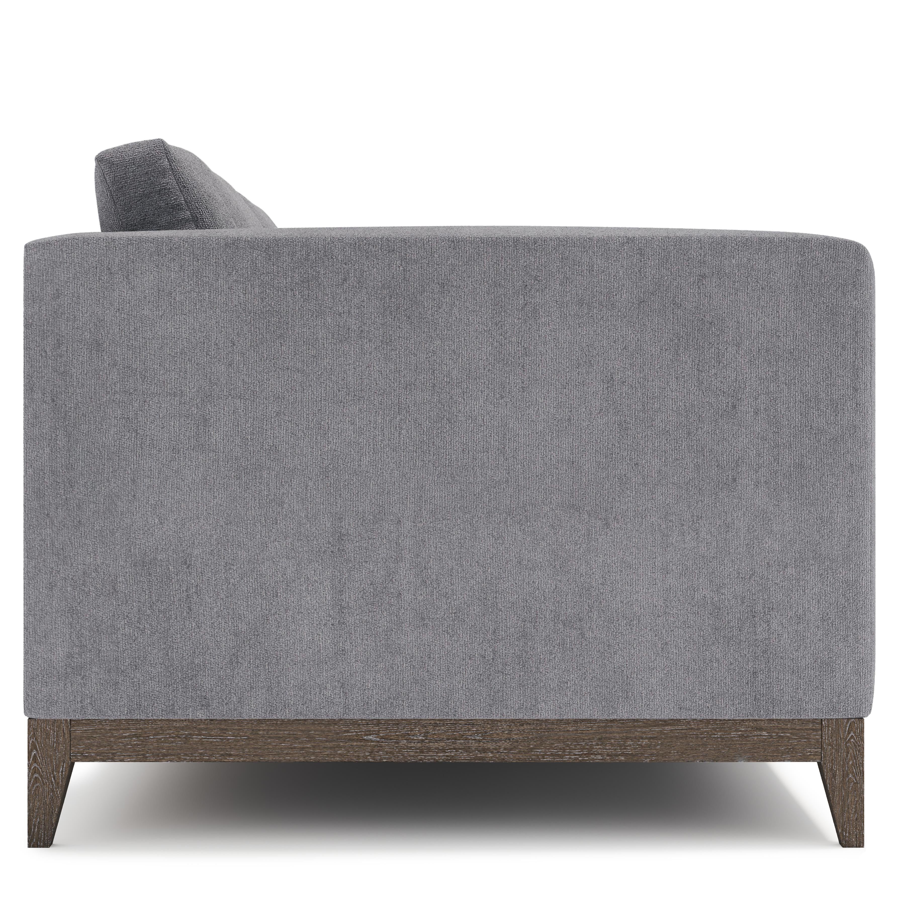 Noel Grey Fabric Loveseat by Bernhardt
