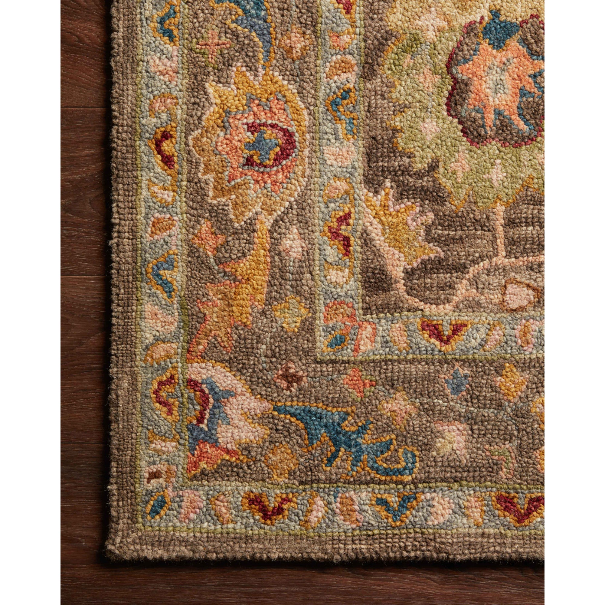 Loloi Padma Charcoal/Multi Rug