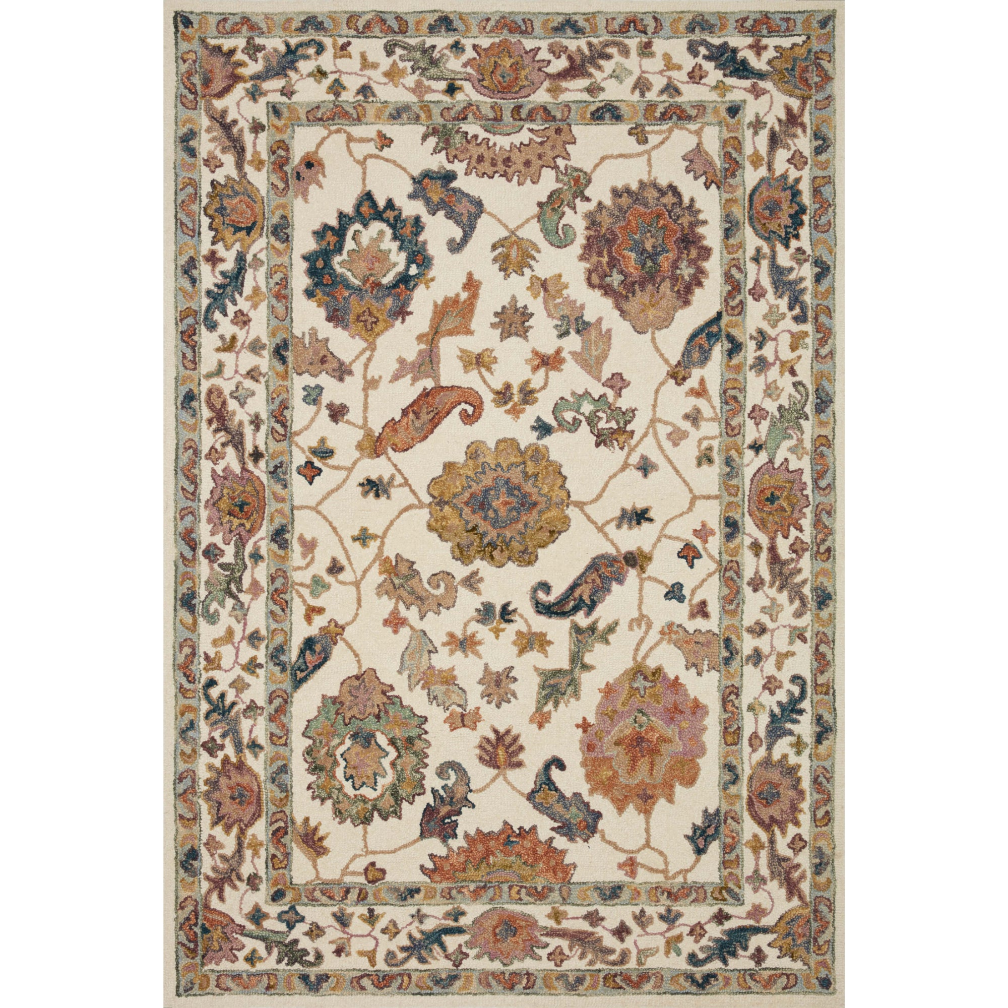 Loloi Padma White/Multi Rug