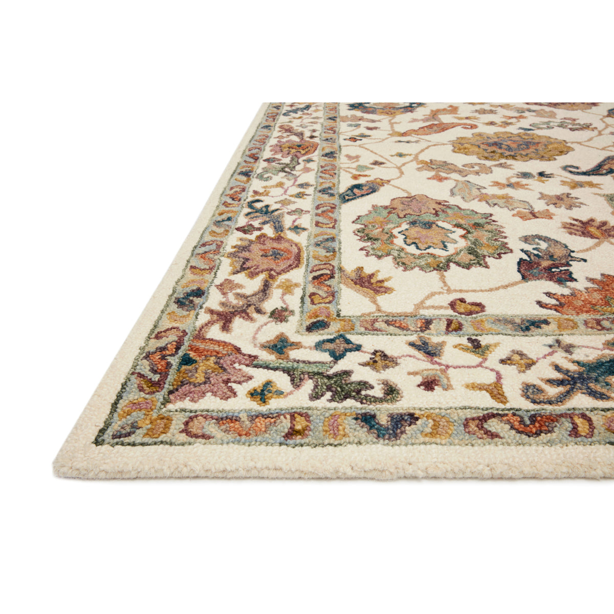 Loloi Padma White/Multi Rug by Loloi