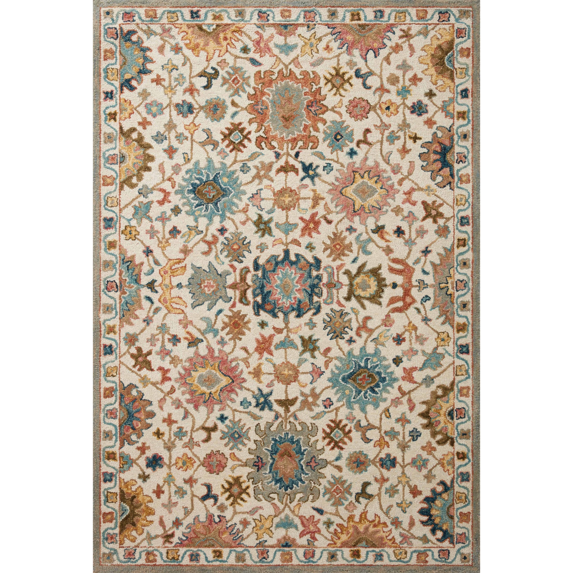 Loloi Padma Ivory/Multi Rug