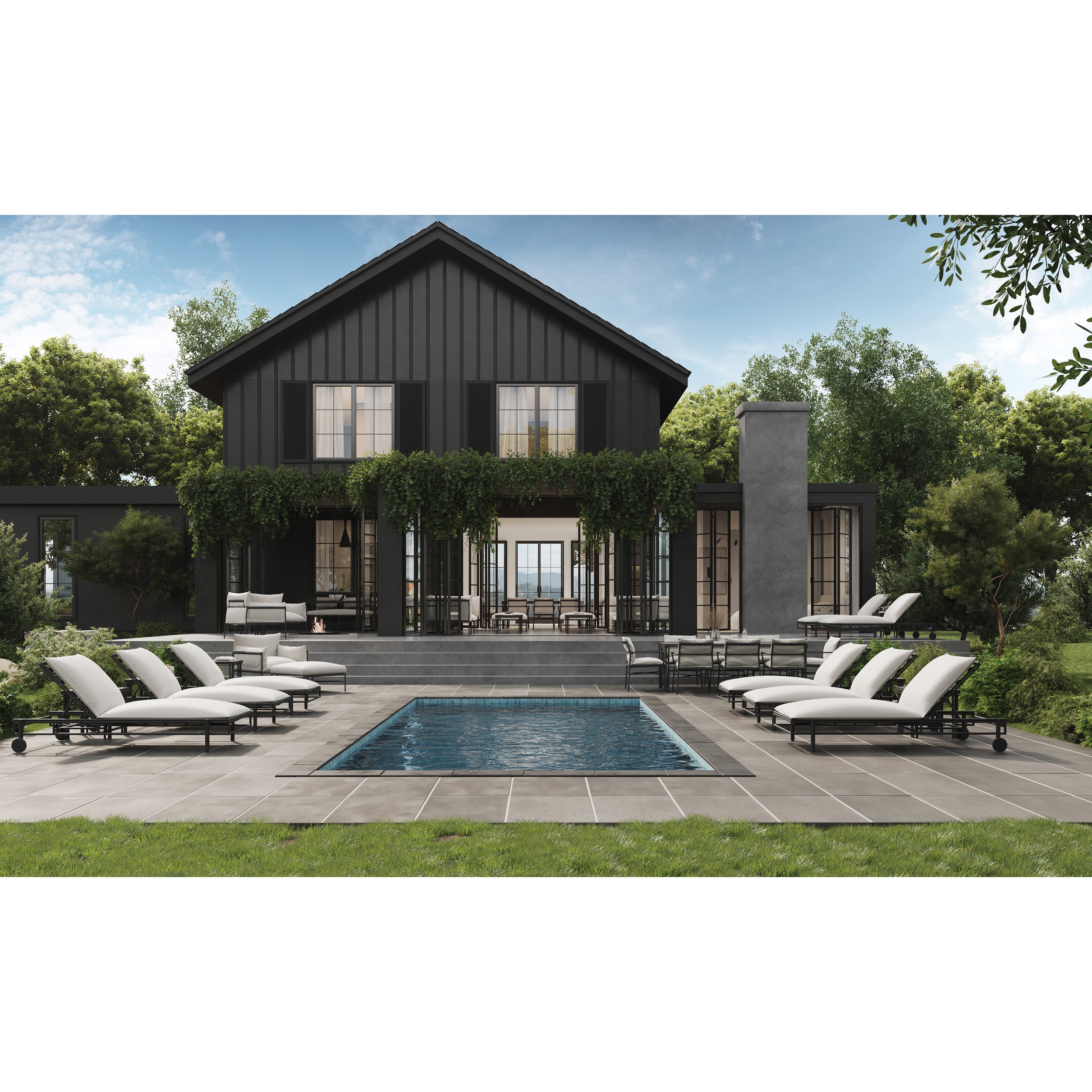 Patinero Pool Chaise - Set of Two