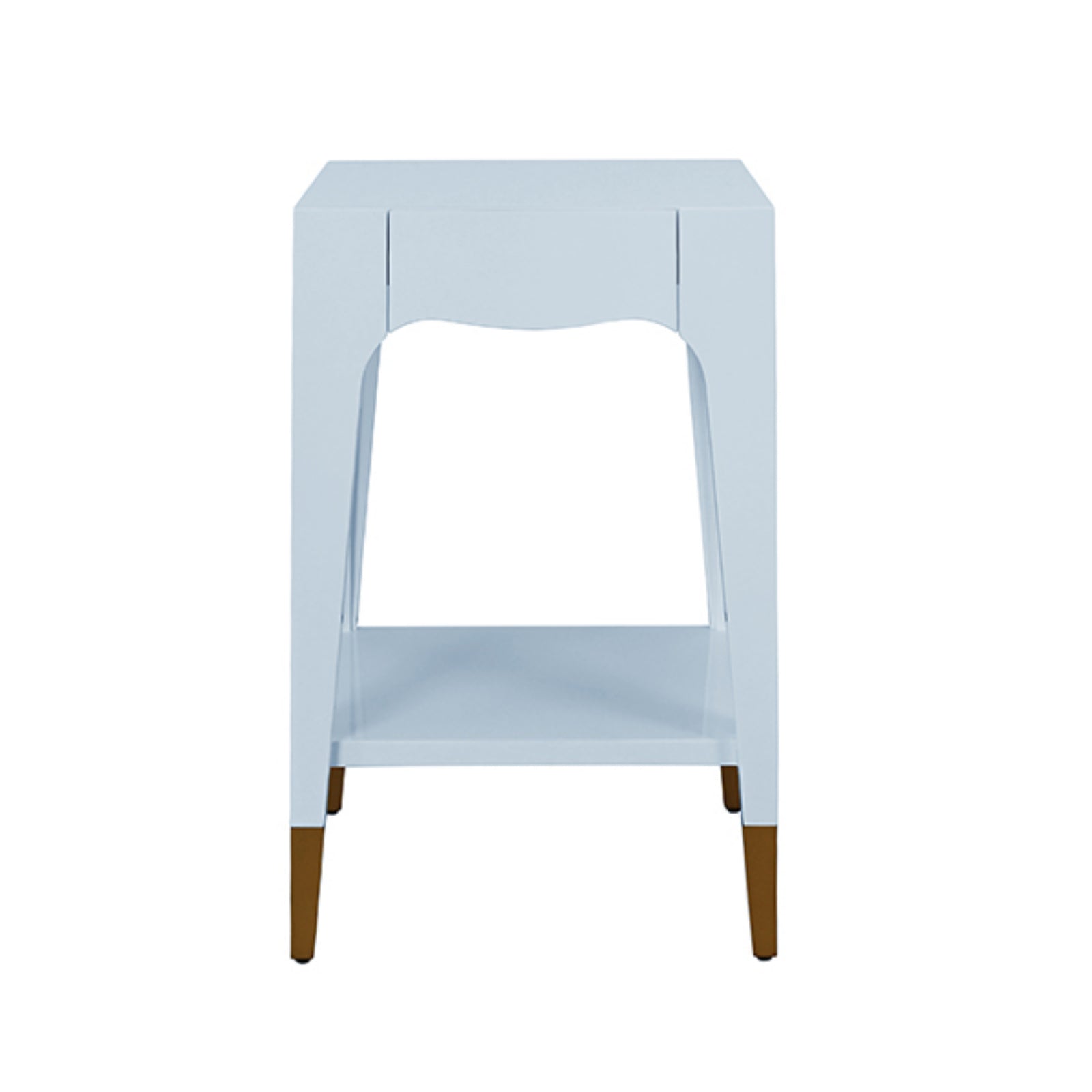 Patti Tapered Leg One Drawer Side Table