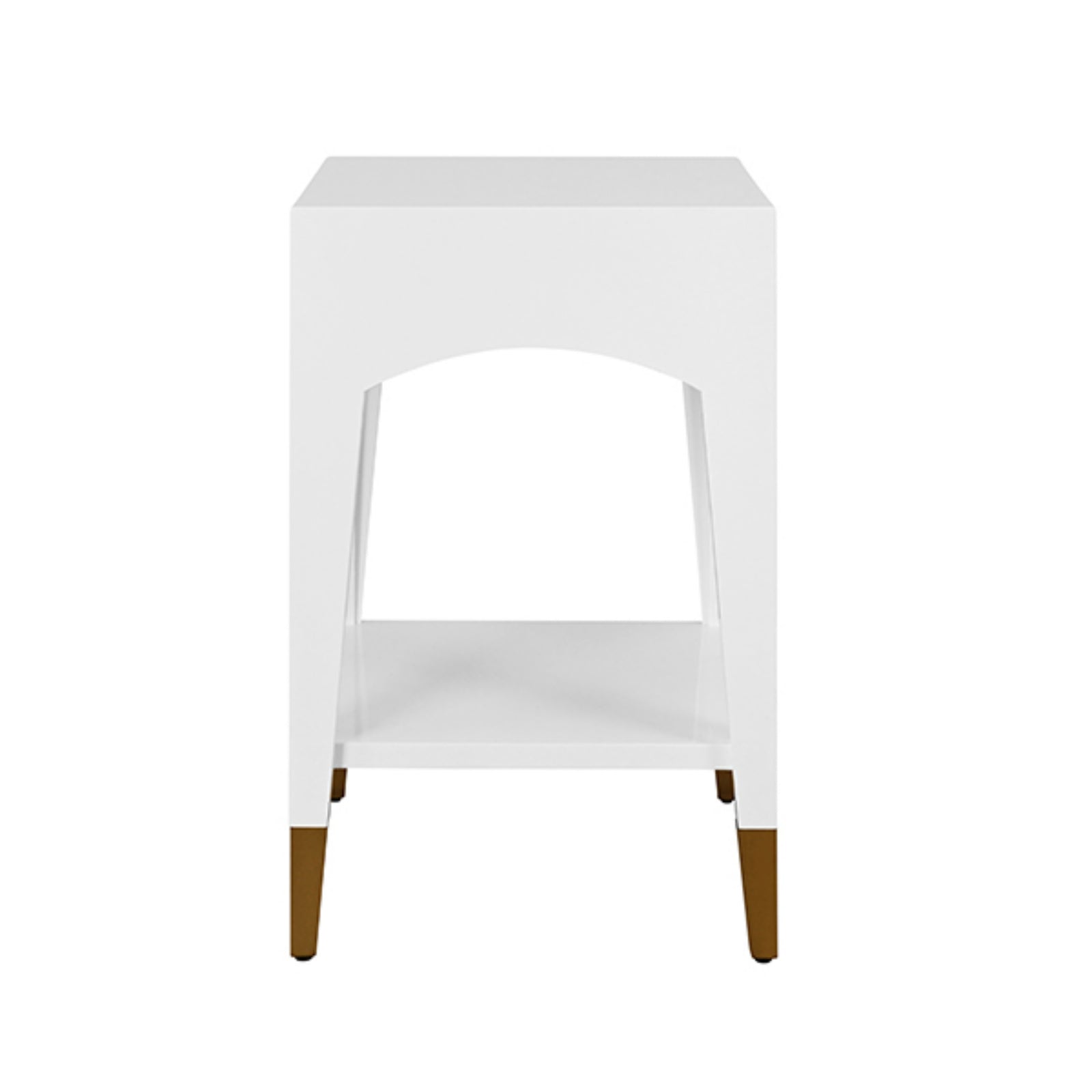 Patti Tapered Leg One Drawer Side Table
