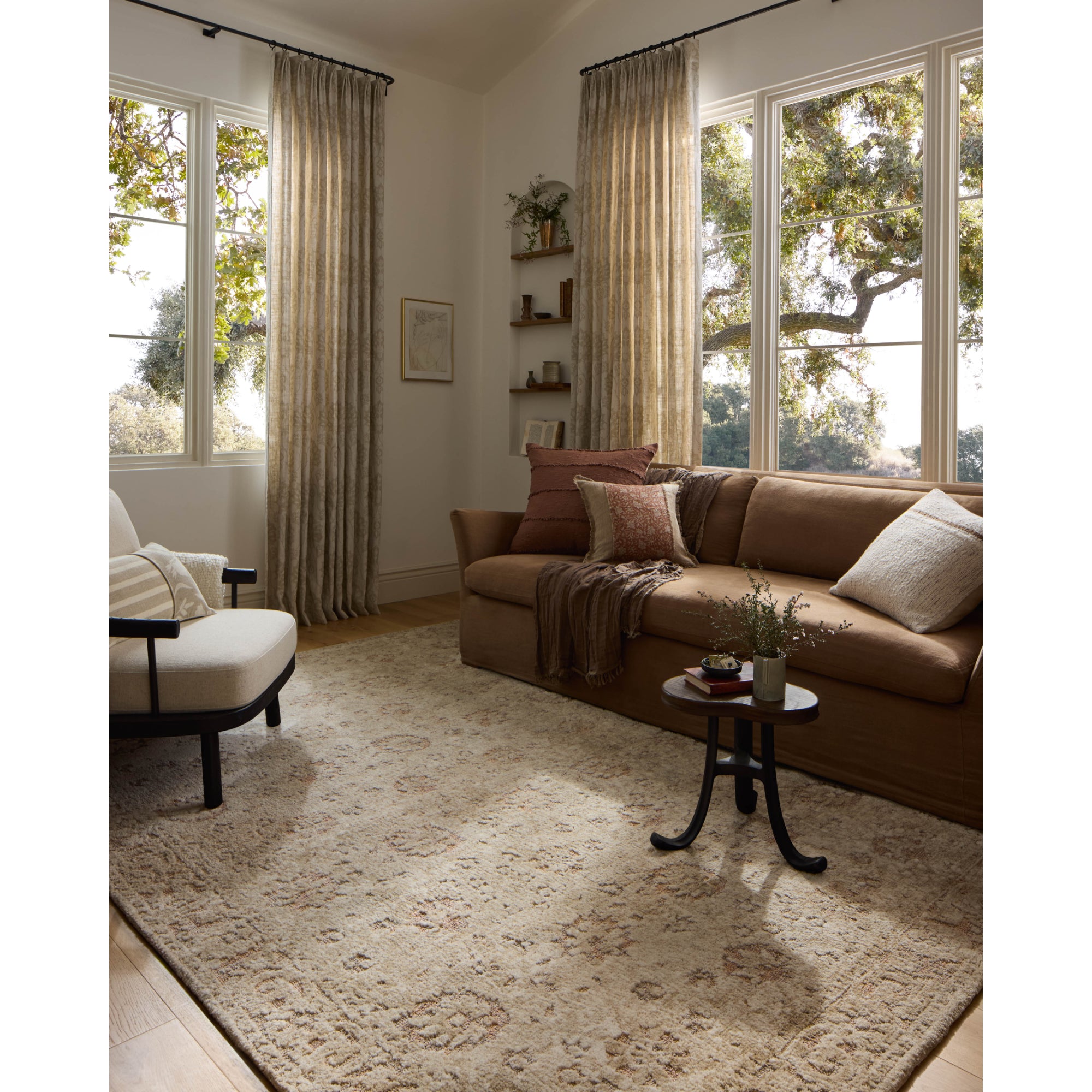 Loloi Percival Natural/Salmon Rug