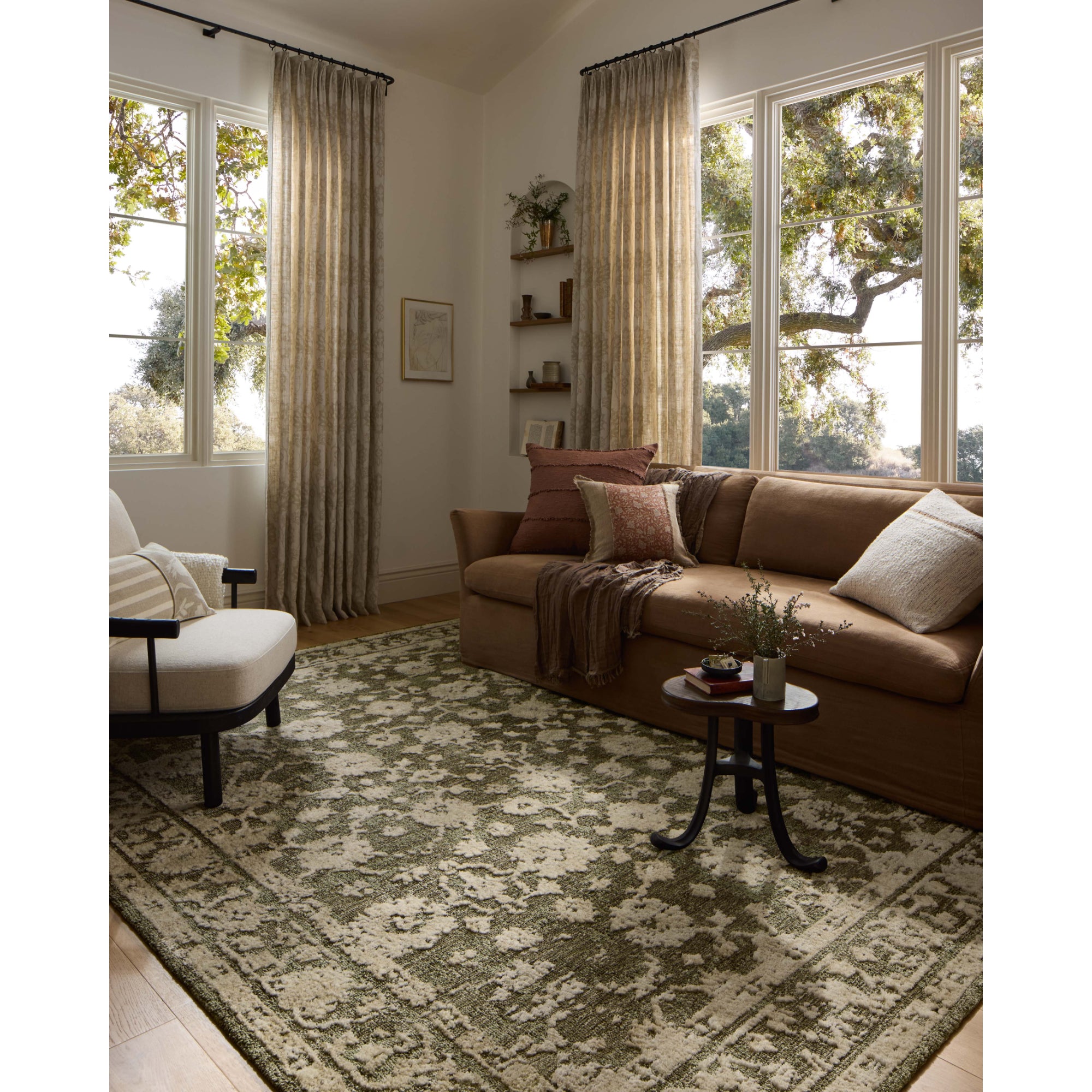 Loloi Percival Moss/Natural Rug