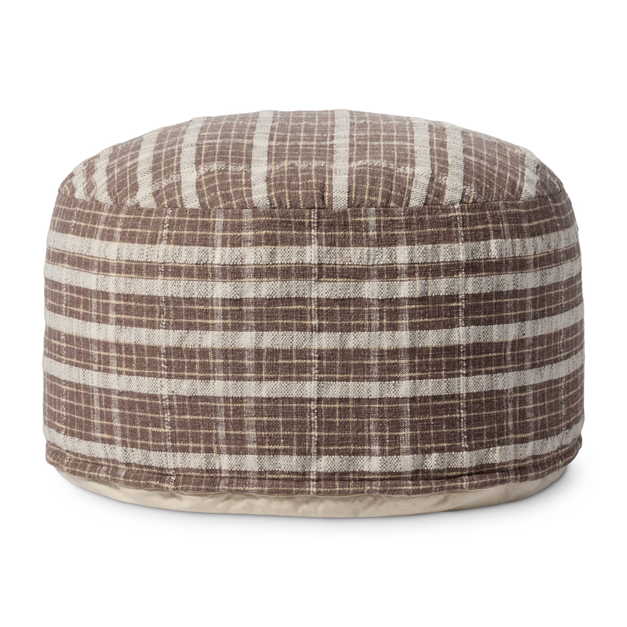 Chris Loves Julia x Loloi Wallace 36"W x 36"D x 17"H Round Pouf
