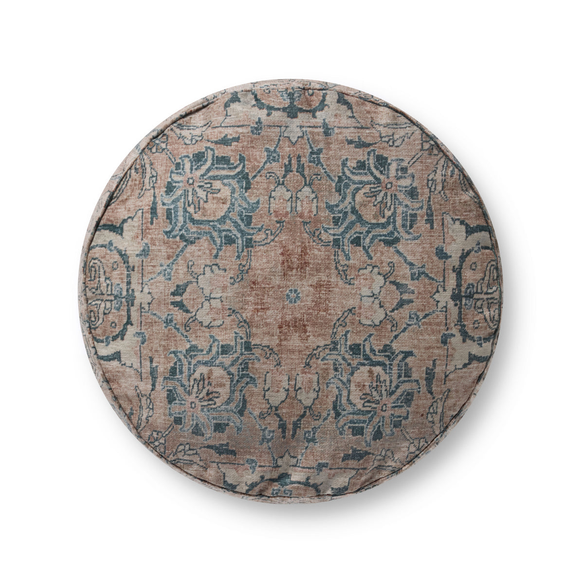 Loloi LPF558 Taupe 18 x 18 x 20 Pouf by Loloi