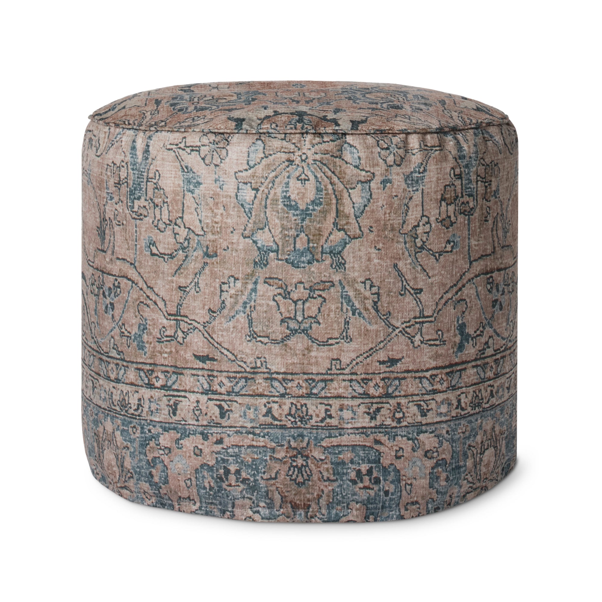Loloi LPF558 Taupe 18 x 18 x 20 Pouf