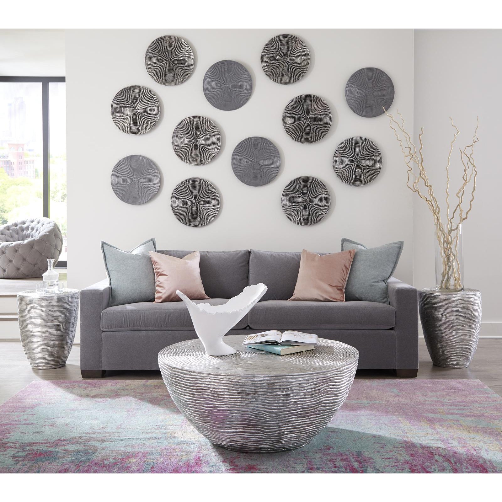 Ripple Wall Disc - Set of 4