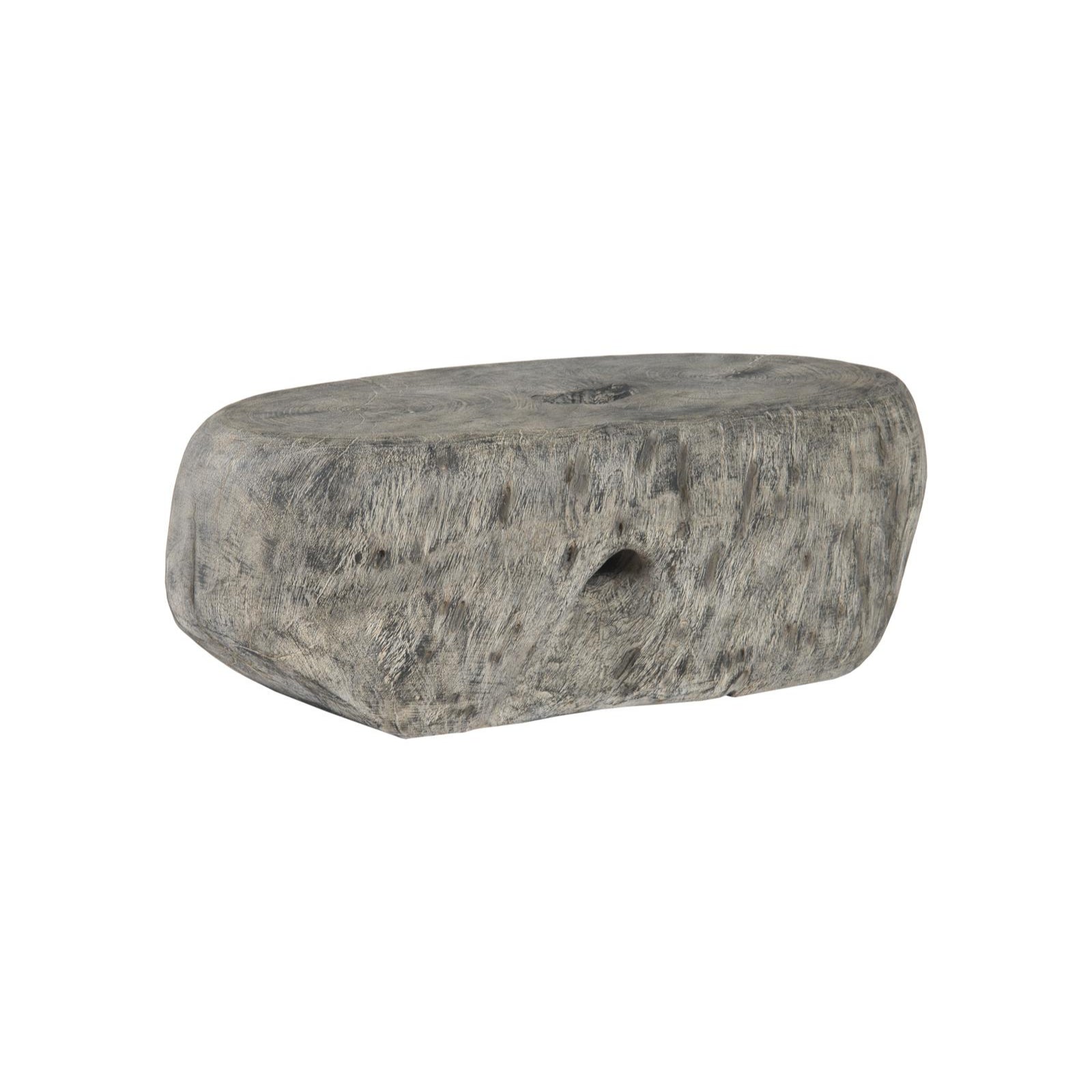Cast Organic River Stone Coffee Table
