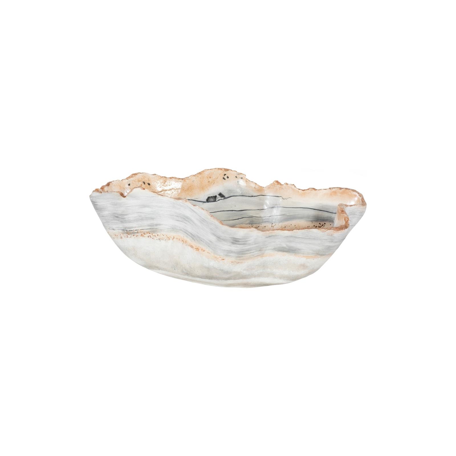 Cast Onyx Bowl - Faux Finish