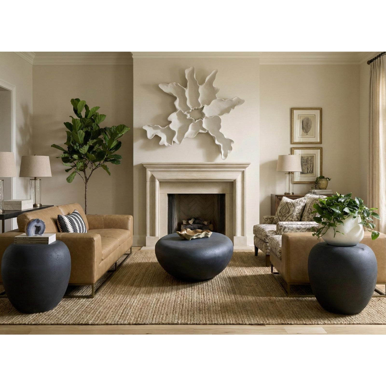 River Stone Coffee Table